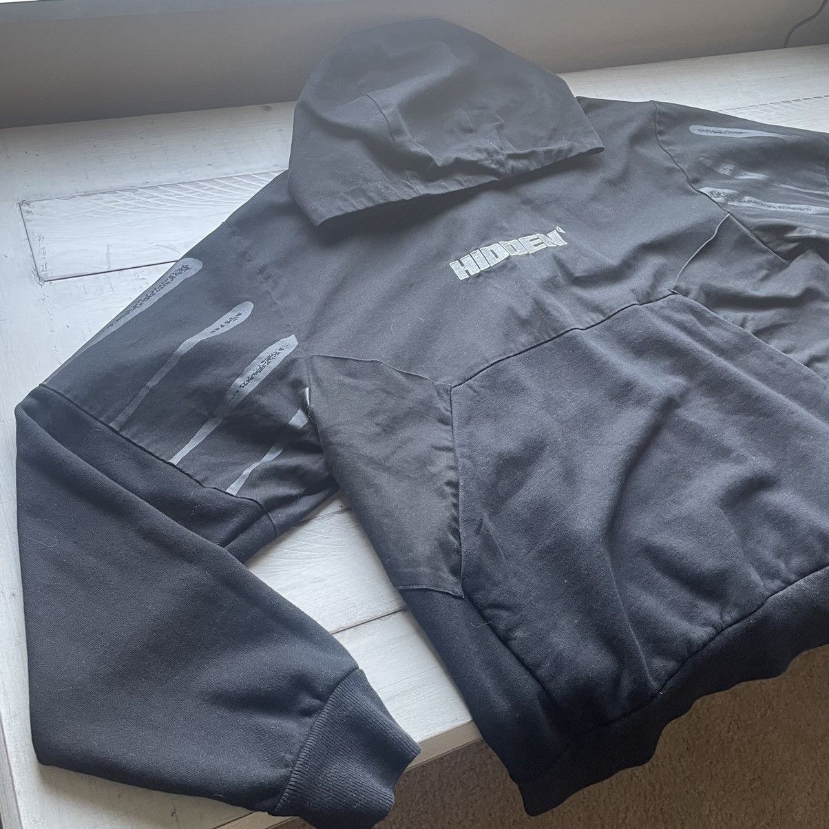 Hidden Characters 1/1 TEST SAMPLE HENNESSEY HOODiE COTTON TWiLL CONTRAST SRANK Size US L / EU 52-54 / 3 - 13 Thumbnail