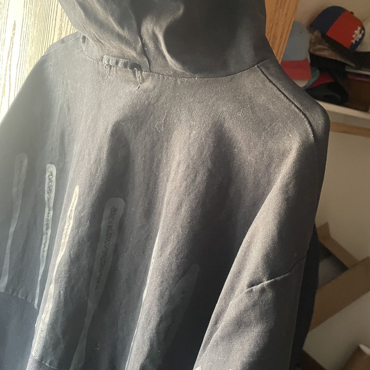 Hidden Characters 1/1 TEST SAMPLE HENNESSEY HOODiE COTTON TWiLL CONTRAST SRANK Size US L / EU 52-54 / 3 - 4 Thumbnail