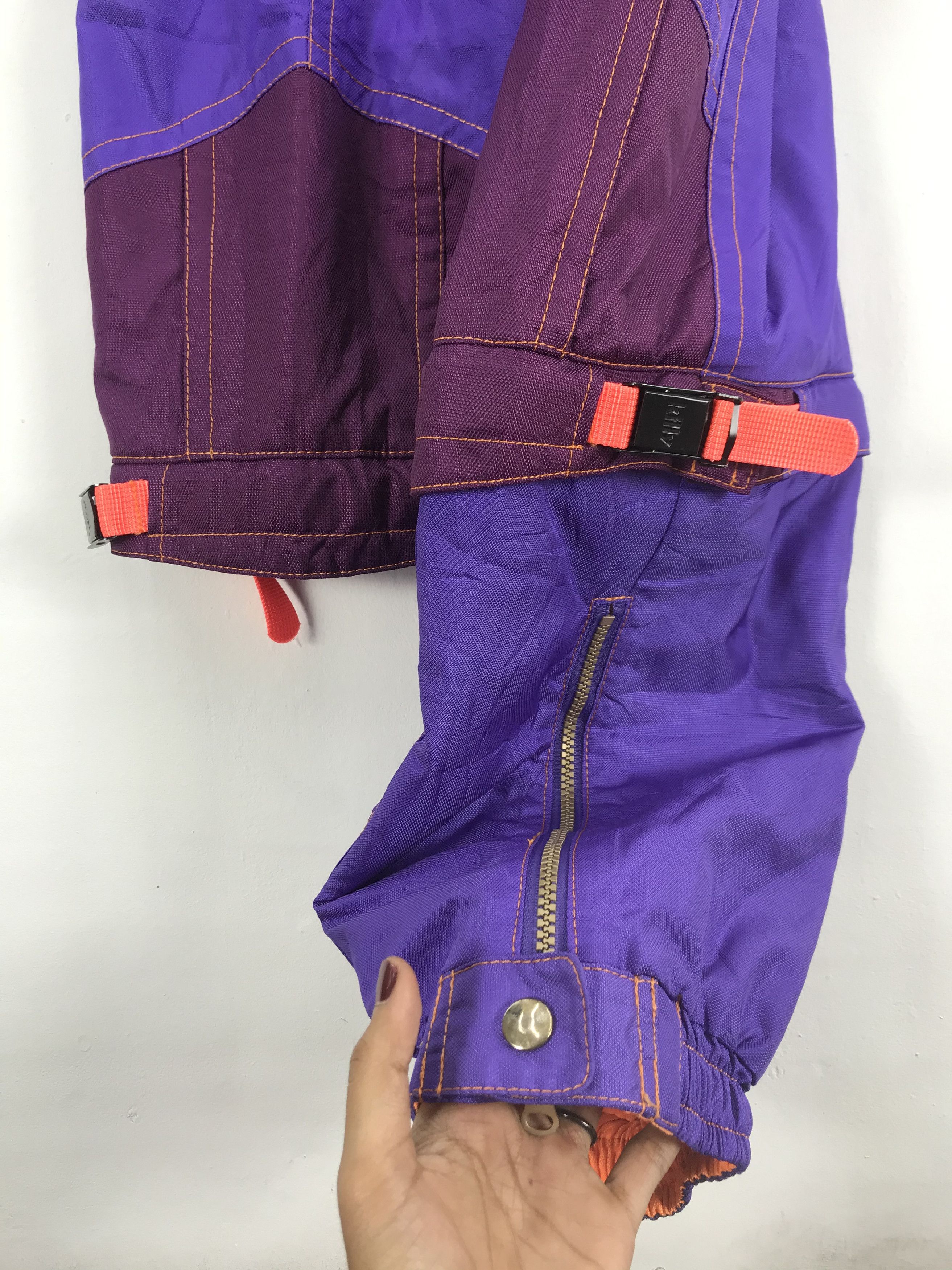 Japanese Brand × Vintage Couleur Feutre Ski Overall Jumpsuit Japanese Ski Snowboards Size US 30 / EU 46 - 16 Thumbnail