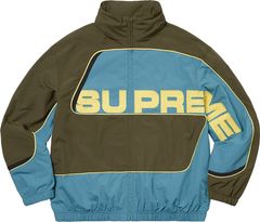 Supreme S Paneled Track Jacket | Grailed