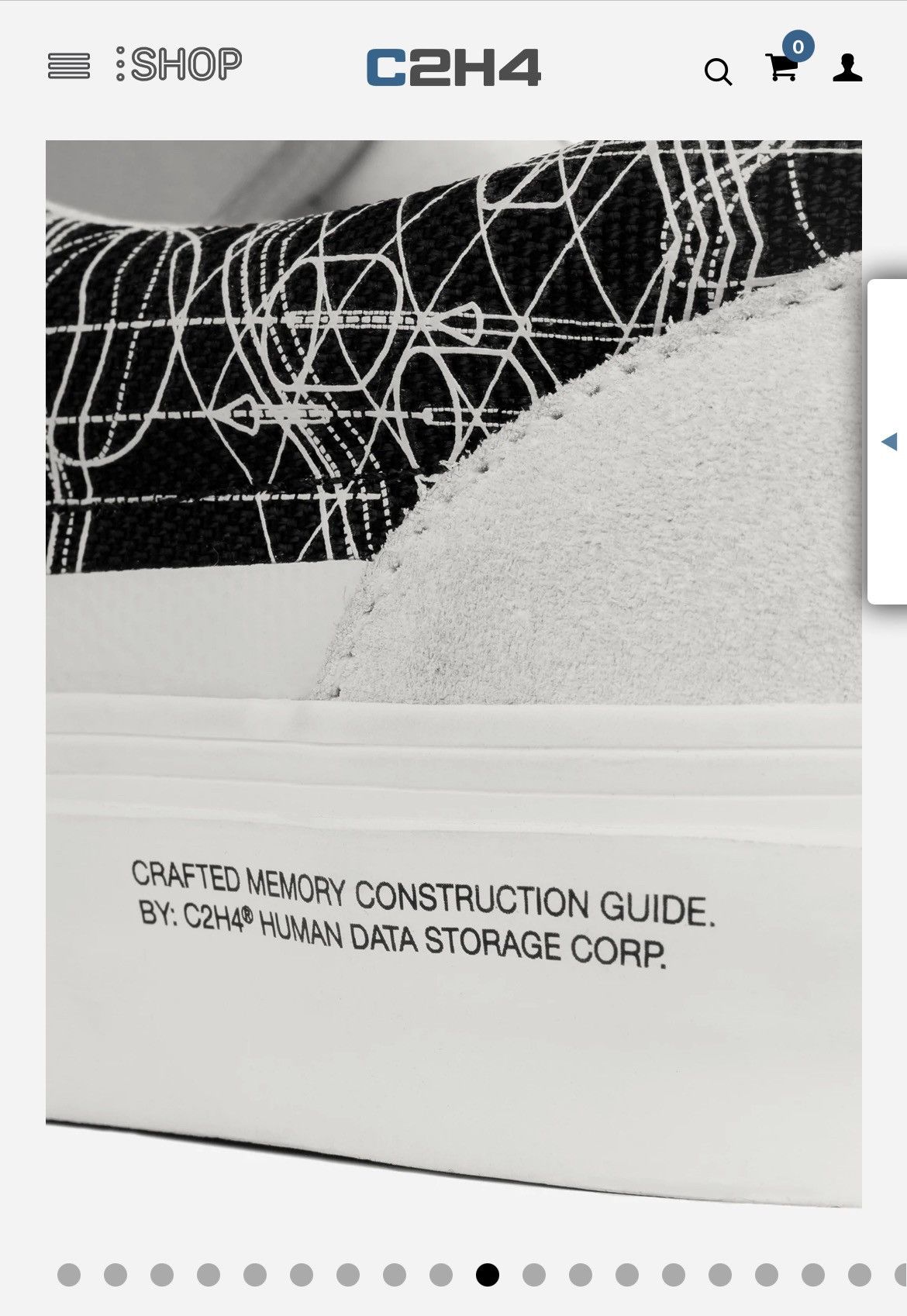 C2H4 Vans Vol. 2 ERA “VIRTUAL REALITY BETA“ VN0A5EFN626 CHEMiST Size US 8.5 / IT 38.5 - 11 Thumbnail