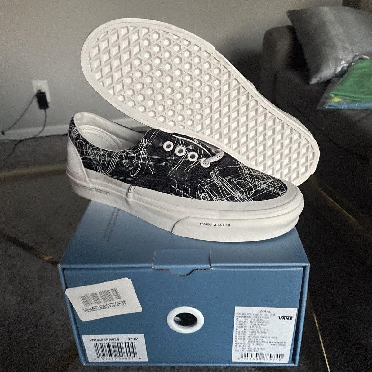 C2H4 Vans Vol. 2 ERA “VIRTUAL REALITY BETA“ VN0A5EFN626 CHEMiST Size US 8.5 / IT 38.5 - 4 Thumbnail