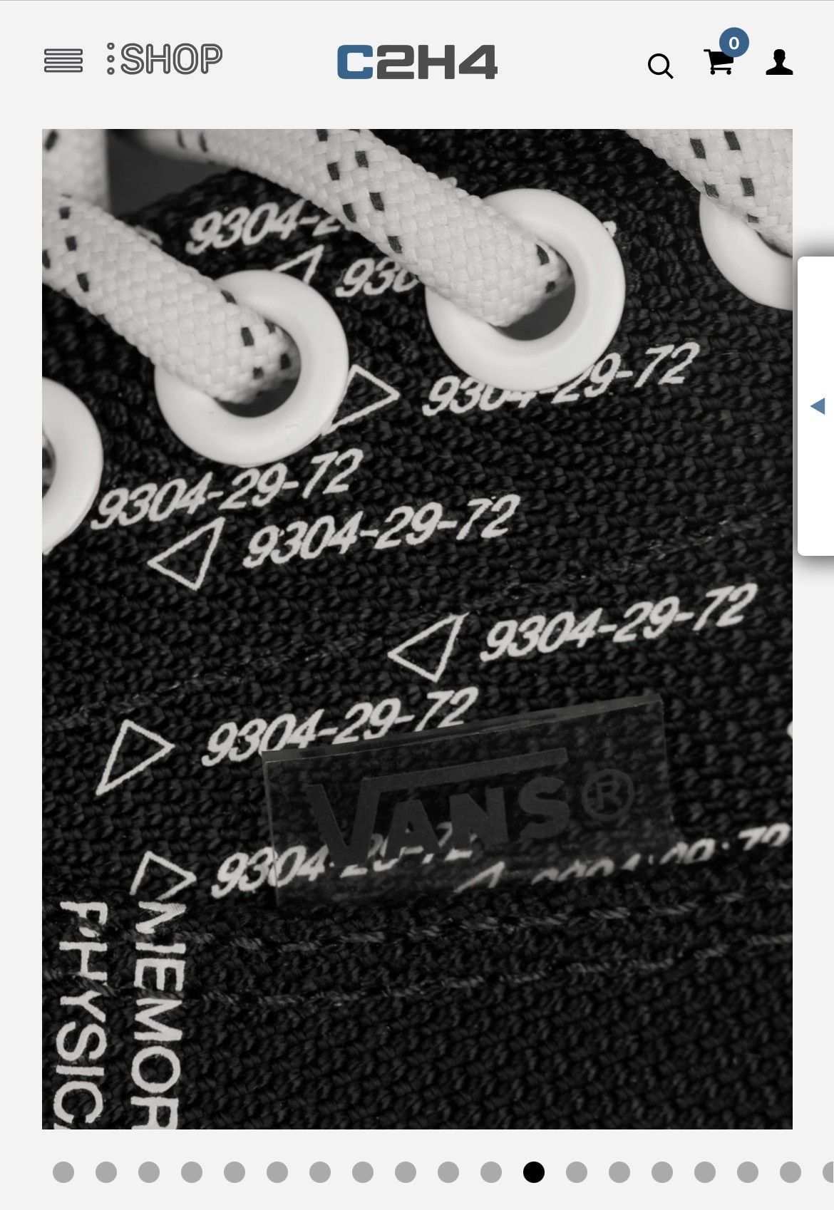 C2H4 Vans Vol. 2 ERA “VIRTUAL REALITY BETA“ VN0A5EFN626 CHEMiST Size US 8.5 / IT 38.5 - 13 Thumbnail