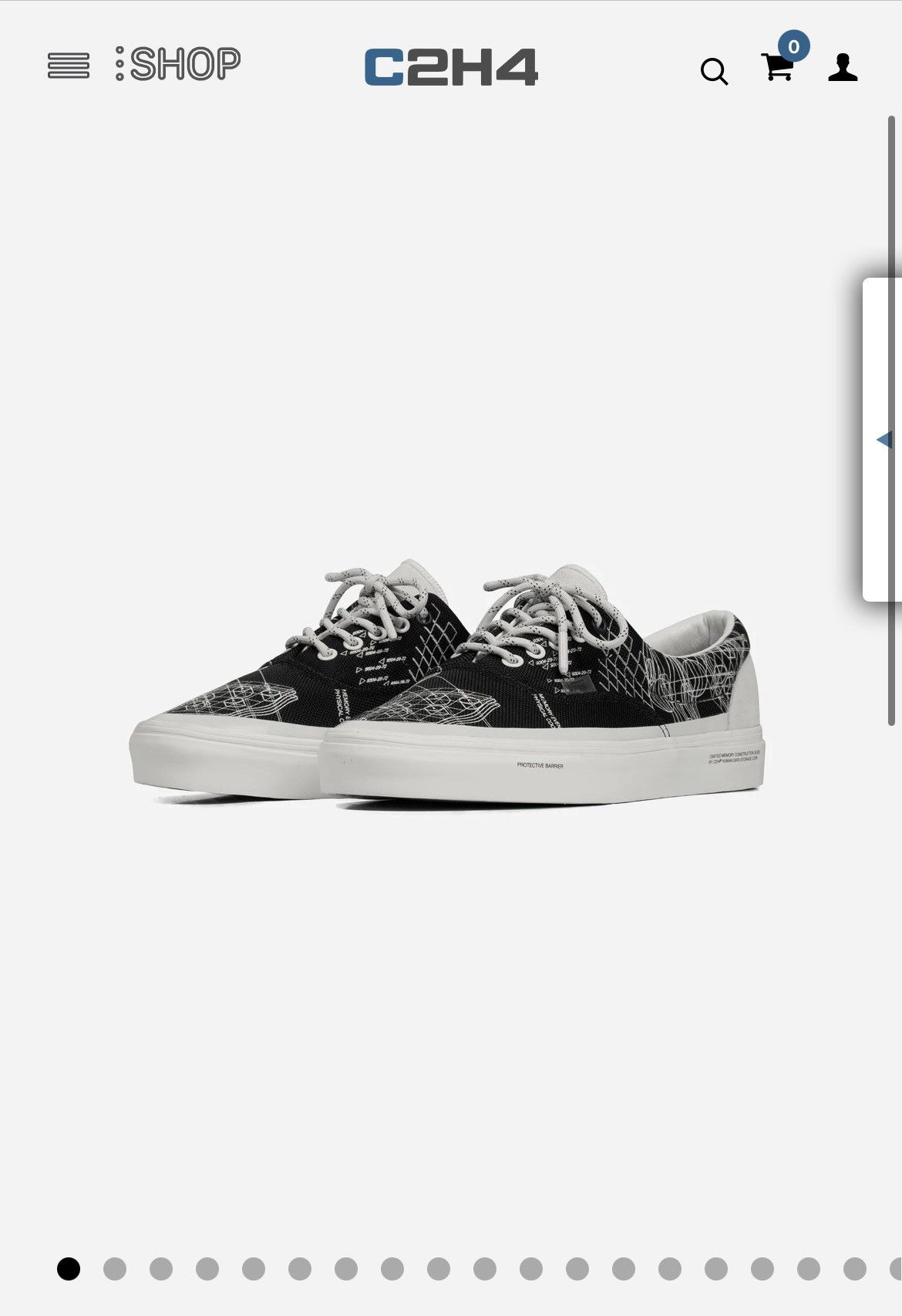 C2H4 Vans Vol. 2 ERA “VIRTUAL REALITY BETA“ VN0A5EFN626 CHEMiST Size US 8.5 / IT 38.5 - 8 Thumbnail