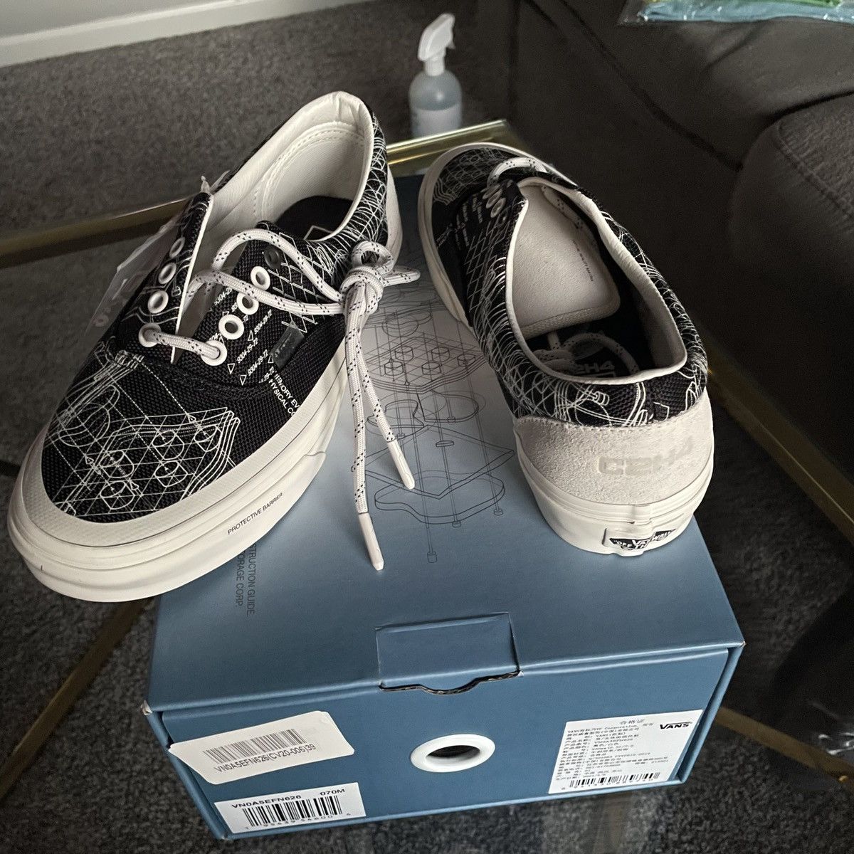 C2H4 Vans Vol. 2 ERA “VIRTUAL REALITY BETA“ VN0A5EFN626 CHEMiST Size US 8.5 / IT 38.5 - 5 Thumbnail