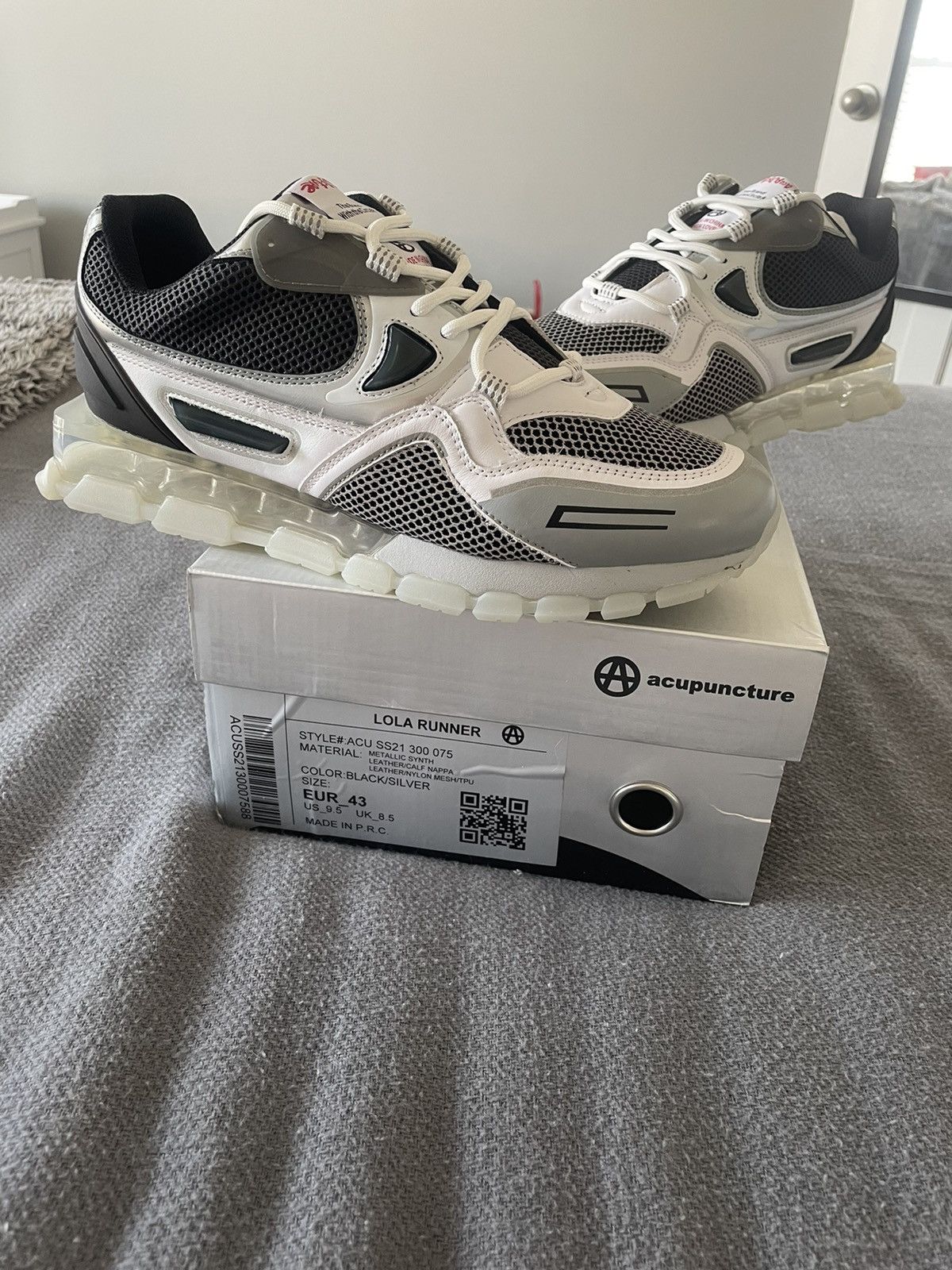 Acupuncture REFLECTiVE ACUPUNCTURE LOLA RUNNER SNEAKERS Size US 9.5 / EU 42-43 - 3 Thumbnail