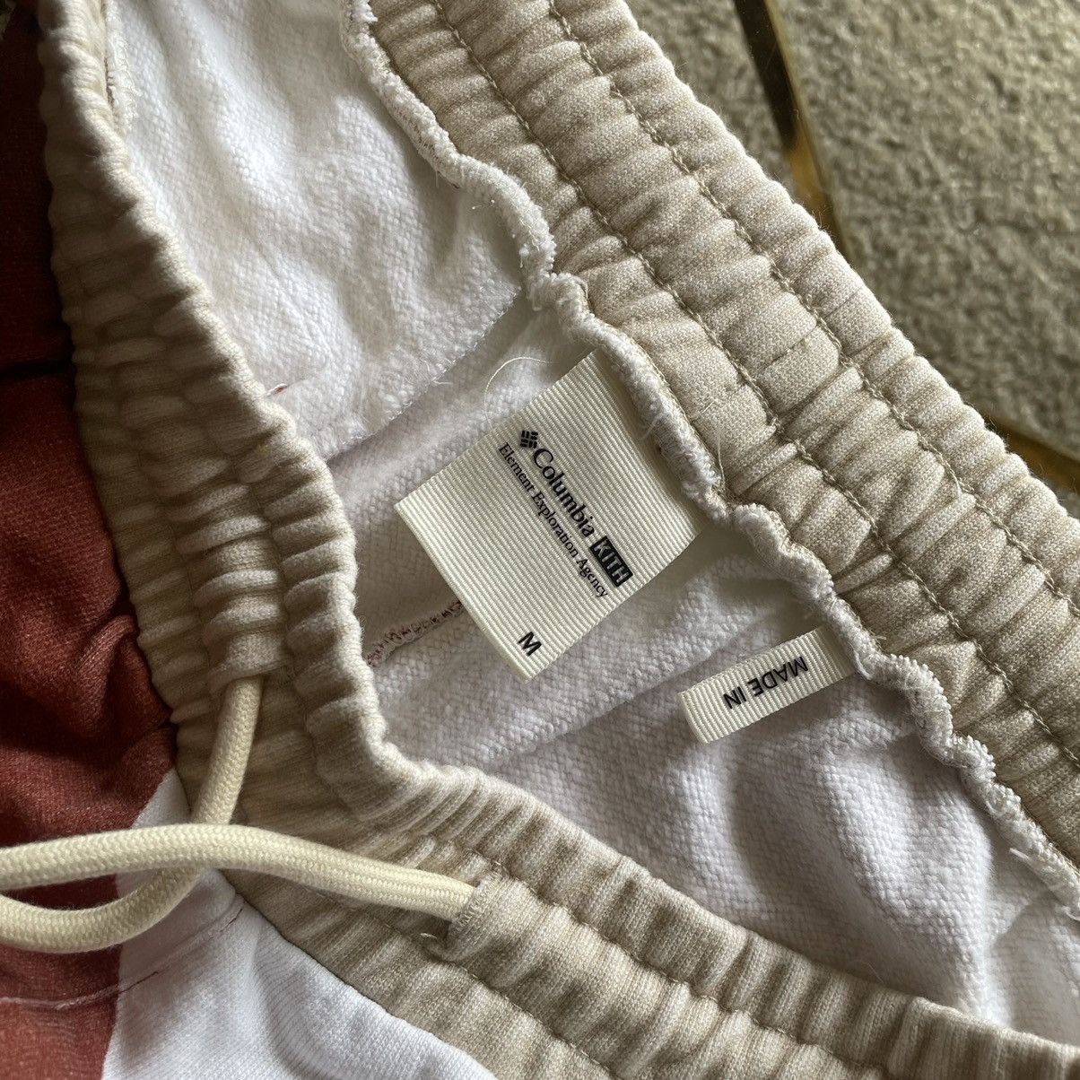 Columbia × Kith 2022 Sonora Desert Sanguine Cotton Fleece Shorts Sweatshorts Size US 32 / EU 48 - 12 Thumbnail