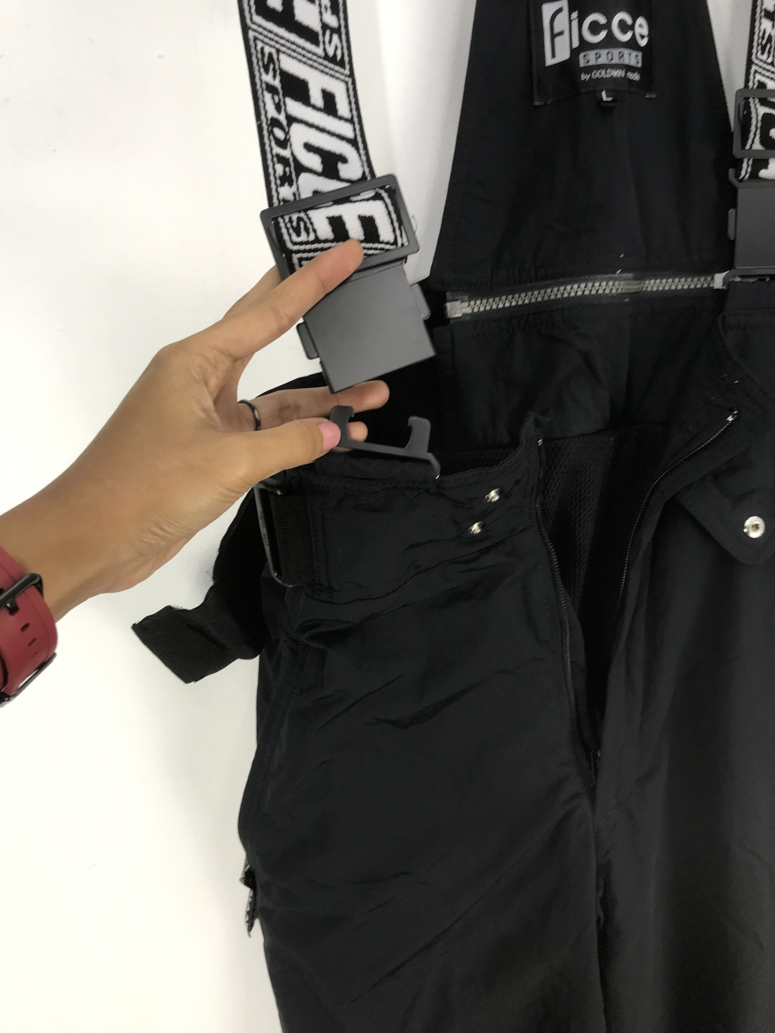 Japanese Brand × Vintage Goldwin Ski Suit Ficce Overall Jumpsuit Goldwin Ski Overall Size US 32 / EU 48 - 9 Thumbnail