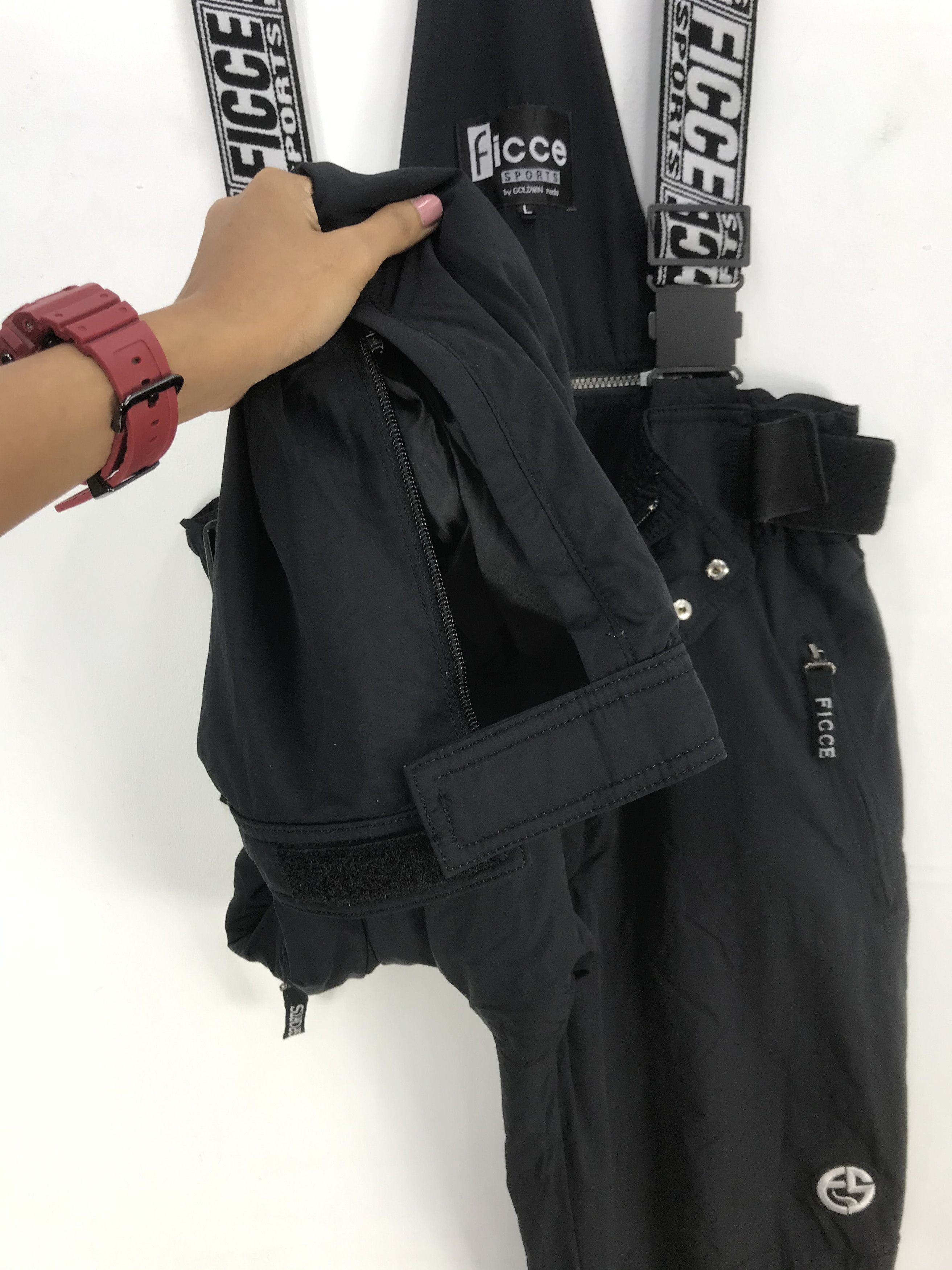 Japanese Brand × Vintage Goldwin Ski Suit Ficce Overall Jumpsuit Goldwin Ski Overall Size US 32 / EU 48 - 12 Thumbnail