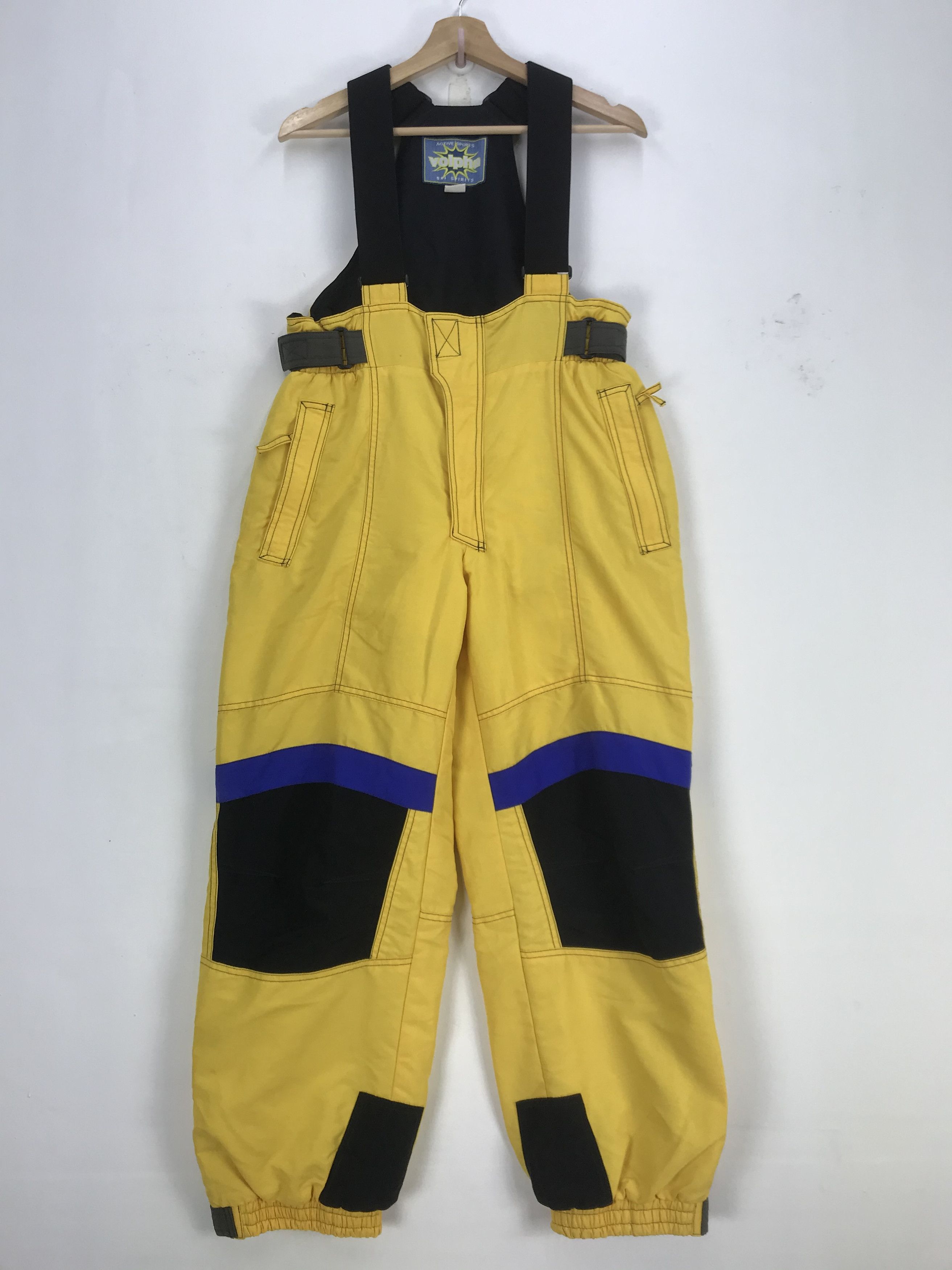 Japanese Brand × Vintage Vintage Volpha Overall Jumpsuit Volpha Ski Wear Snowboards Size US 33 - 1 Thumbnail