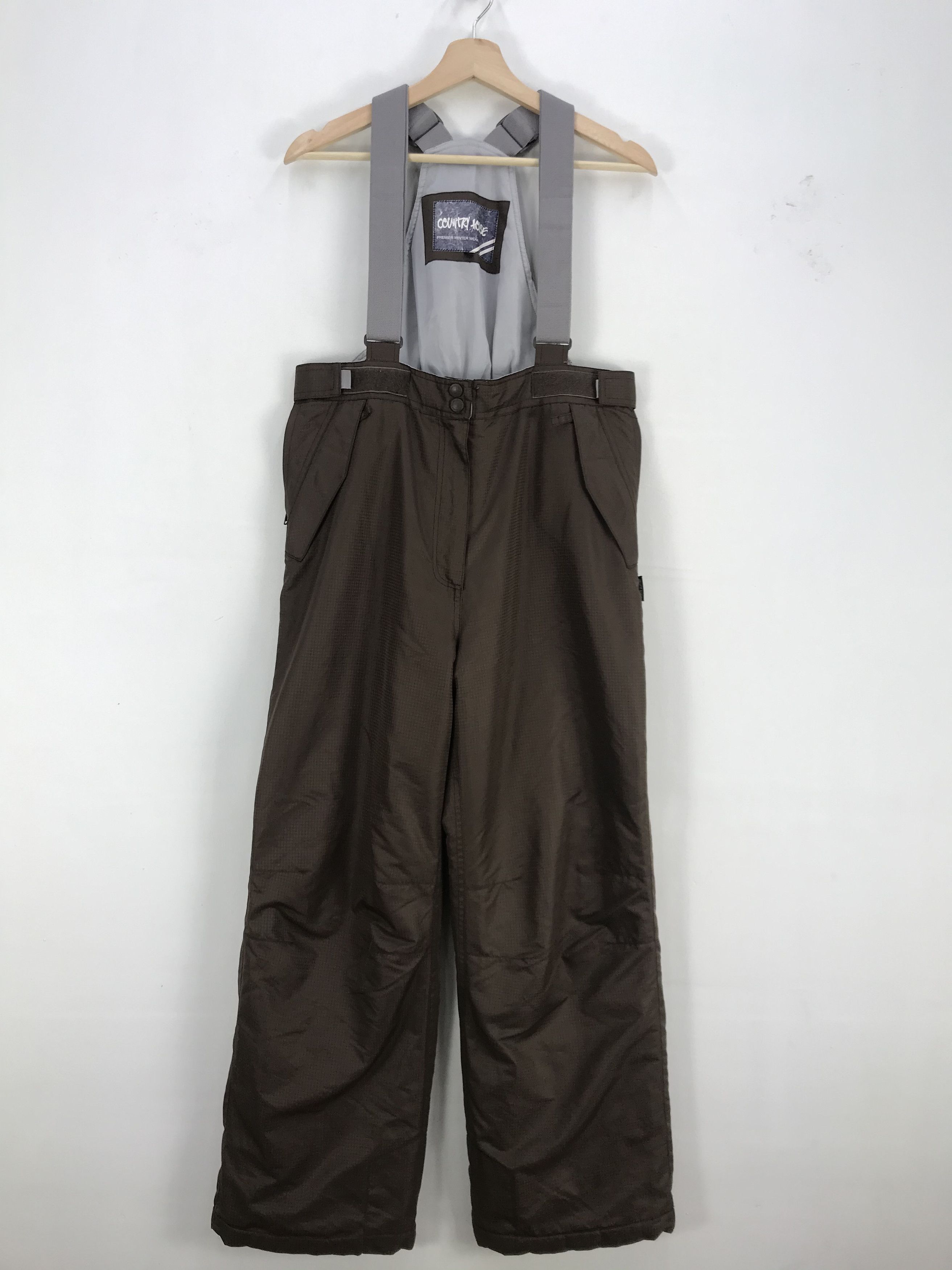 Japanese Brand × Vintage Country House Jumpsuit Ski Country House Ski Overall Pants Size US 34 / EU 50 - 1 Thumbnail