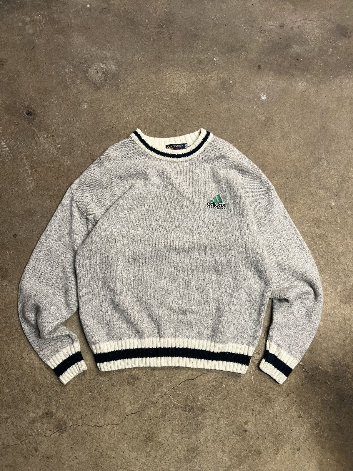 Adidas × USA Olympics × Vintage Vintage 90's Adidas Olympics Knit Sweater Size US XL / EU 56 / 4 - 1 Thumbnail