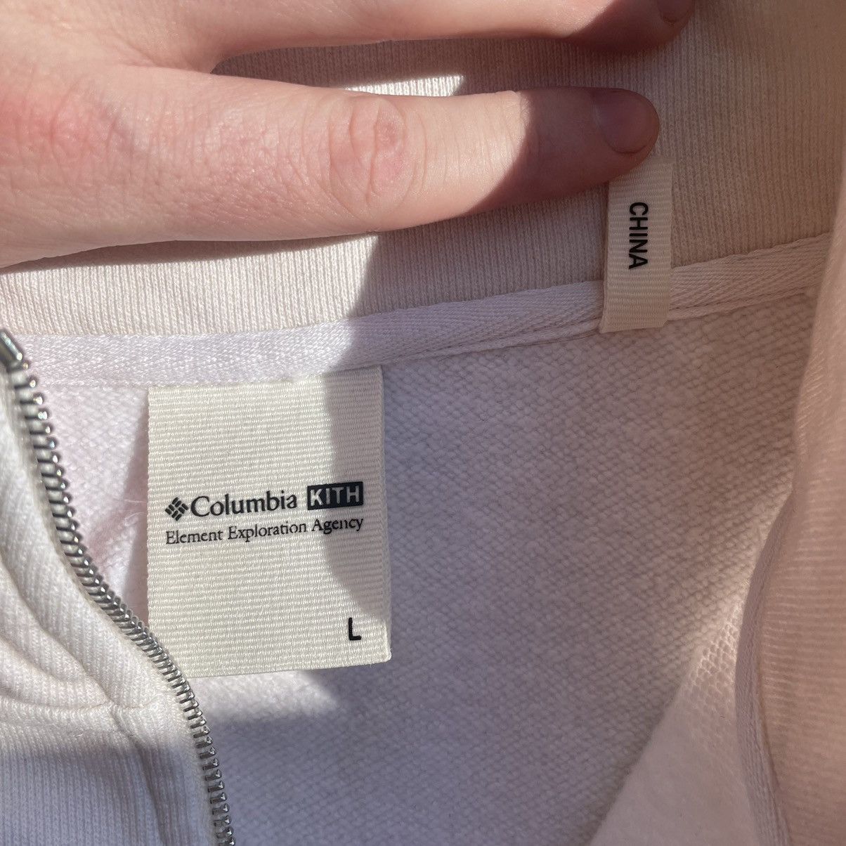 Columbia × Kith 2022 Sonoran Desert Quarterzip Fleece Red Hibiscus Sunset Size US L / EU 52-54 / 3 - 8 Thumbnail