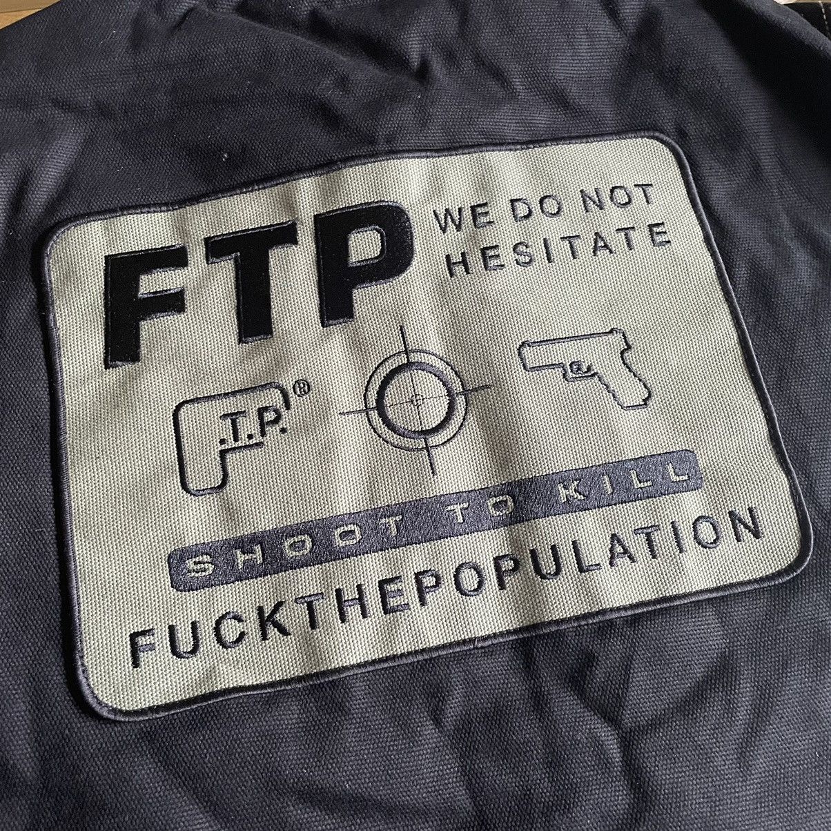 Fuck The Population FTP TREEBARK CAMO SHOOTiNG RANGE JACKET WORK CHORE COAT Size US L / EU 52-54 / 3 - 8 Thumbnail