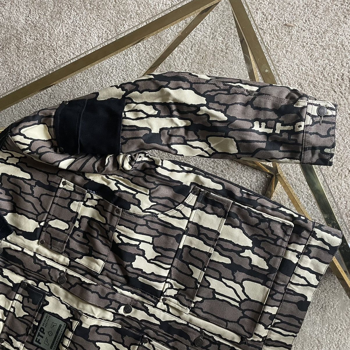 Fuck The Population FTP TREEBARK CAMO SHOOTiNG RANGE JACKET WORK CHORE COAT Size US L / EU 52-54 / 3 - 5 Thumbnail