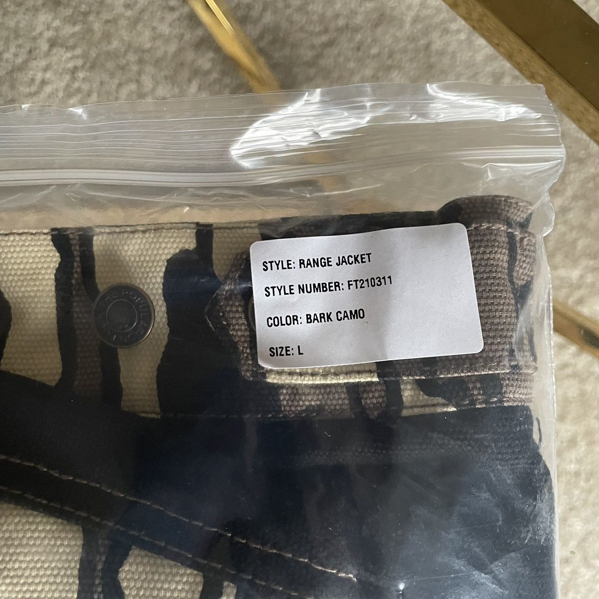 Fuck The Population FTP TREEBARK CAMO SHOOTiNG RANGE JACKET WORK CHORE COAT Size US L / EU 52-54 / 3 - 13 Thumbnail