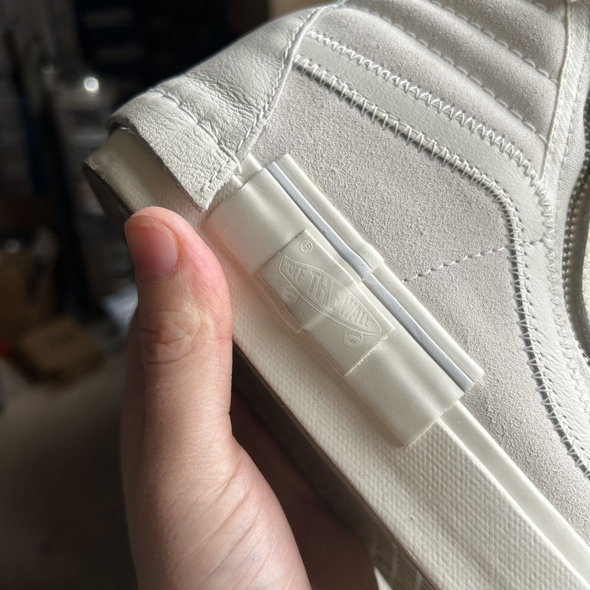 END. VANS MASTERMiND WORLD SK8 Hi CAP LX LEATHER ZiP VN0A3TKM2561 Size US 10 / EU 43 - 4 Thumbnail