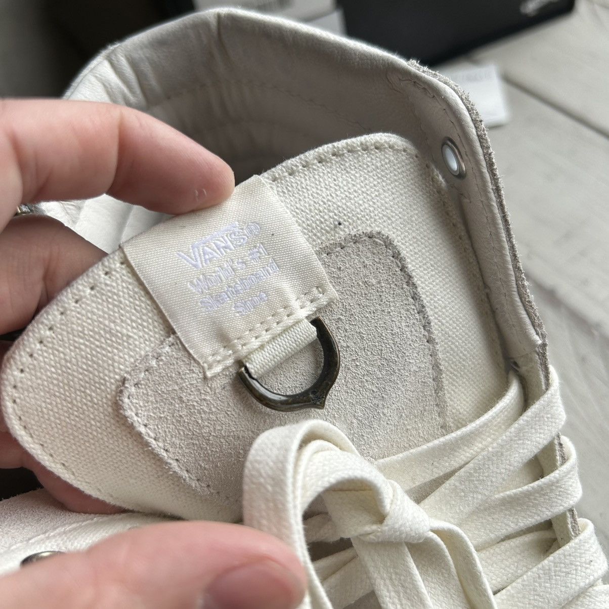 END. VANS MASTERMiND WORLD SK8 Hi CAP LX LEATHER ZiP VN0A3TKM2561 Size US 10 / EU 43 - 8 Thumbnail