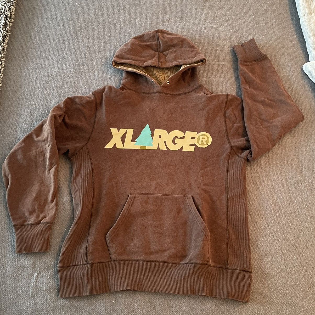 Vintage OG Y2K X-LARGE TREE RiNG LOGO HOODiE SWEATSHiRT LRG OUTDOOR Size US M / EU 48-50 / 2 - 3 Thumbnail