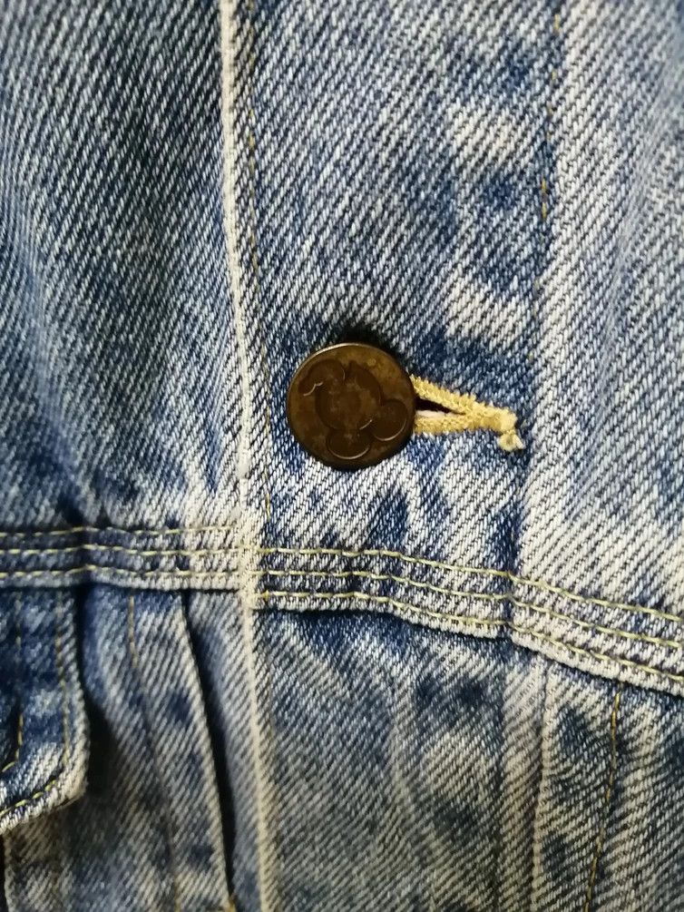 Vintage Vintage HOLLYWOOD MICKEY Walt Disney Denim Jacket Size US M / EU 48-50 / 2 - 4 Thumbnail