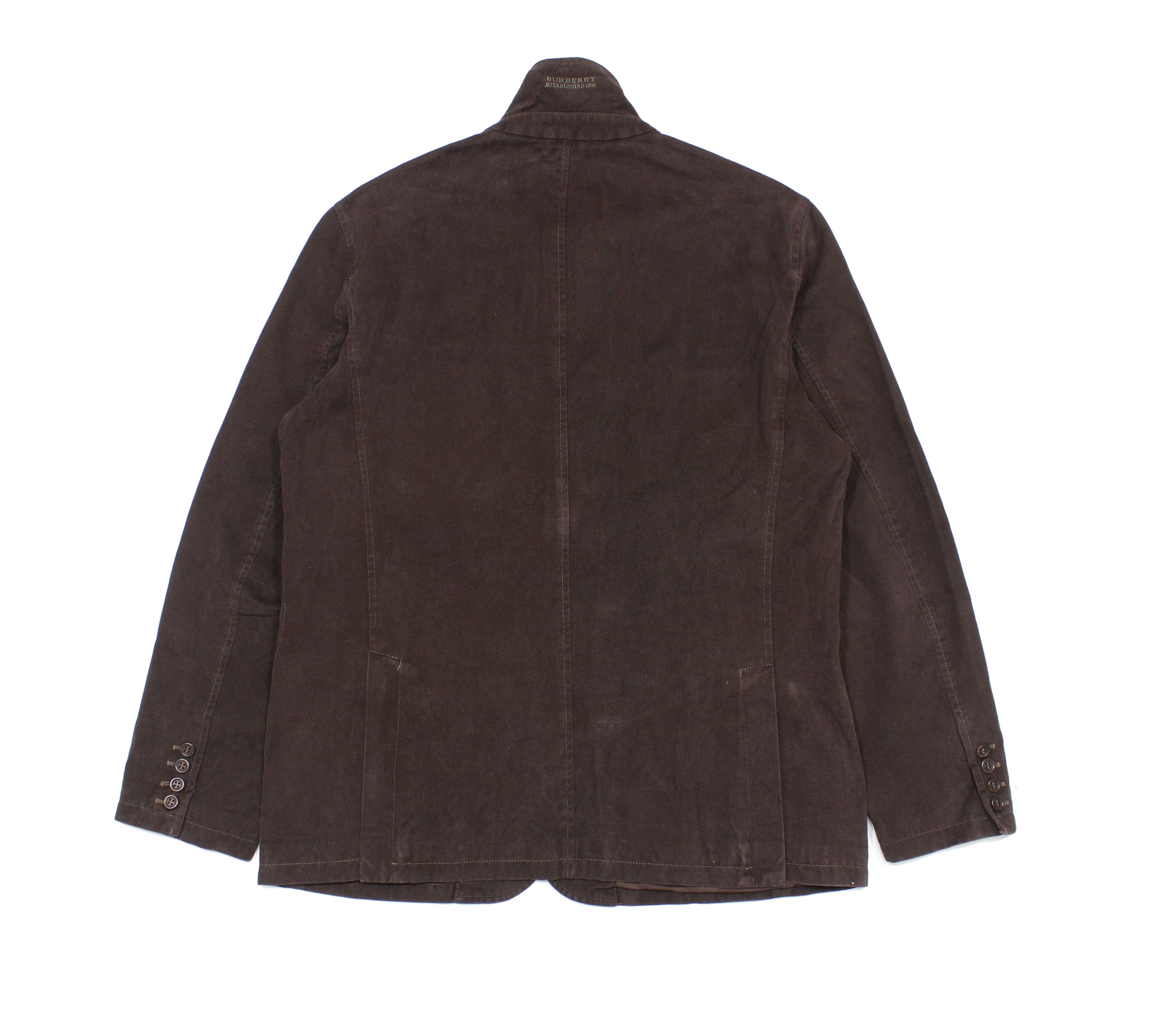 Burberry 00S Logo 4-Pockets Work Jacket Vintage Size US L / EU 52-54 / 3 - 2 Thumbnail