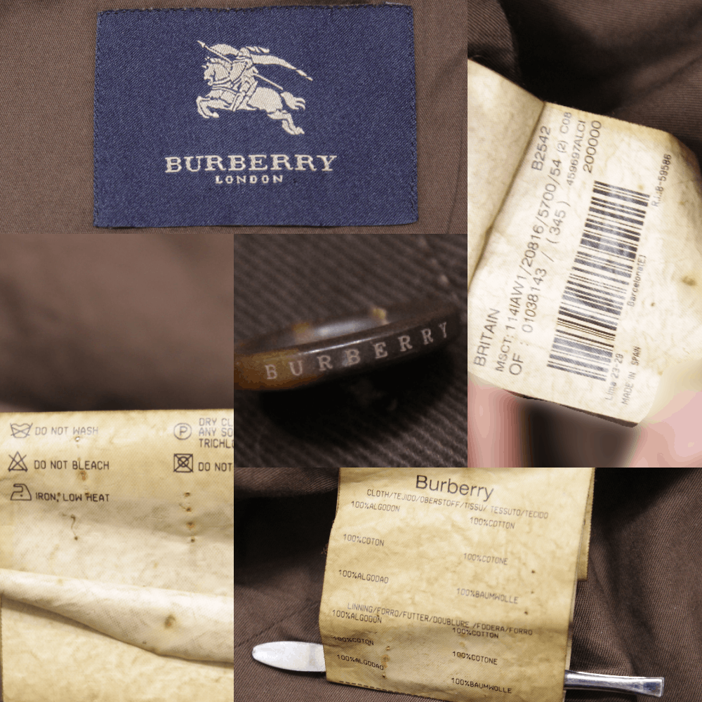 Burberry 00S Logo 4-Pockets Work Jacket Vintage Size US L / EU 52-54 / 3 - 10 Thumbnail
