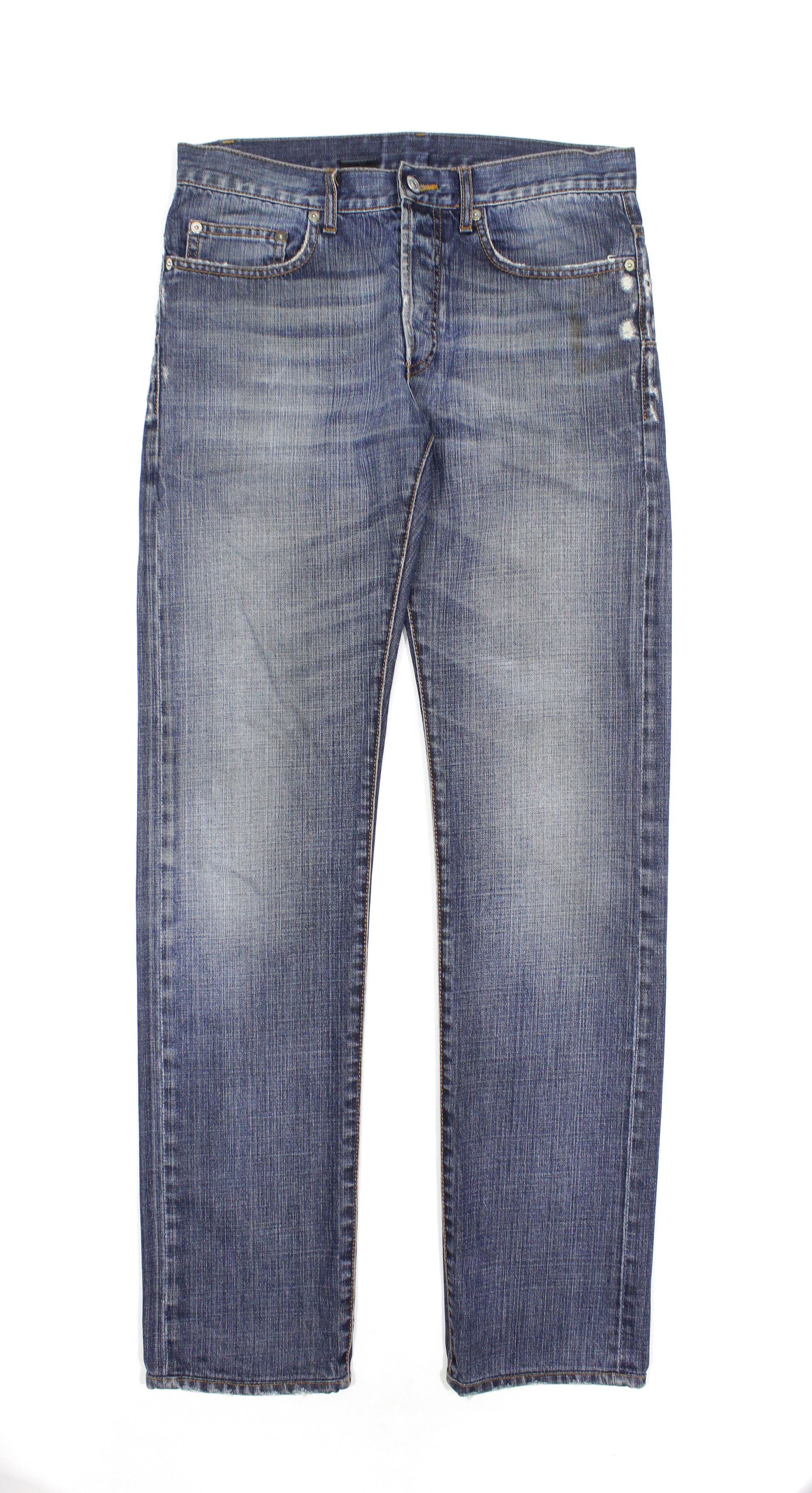 Dior Homme Era Hedi Slimane Distressed Jeans Made in Italy