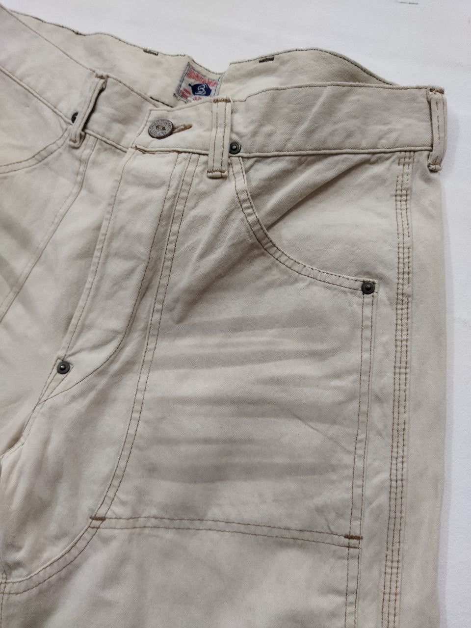 Pherrow's STORMYBLUE by PHERROW'S Double Knee Worker Jeans Size US 34 / EU 50 - 8 Thumbnail