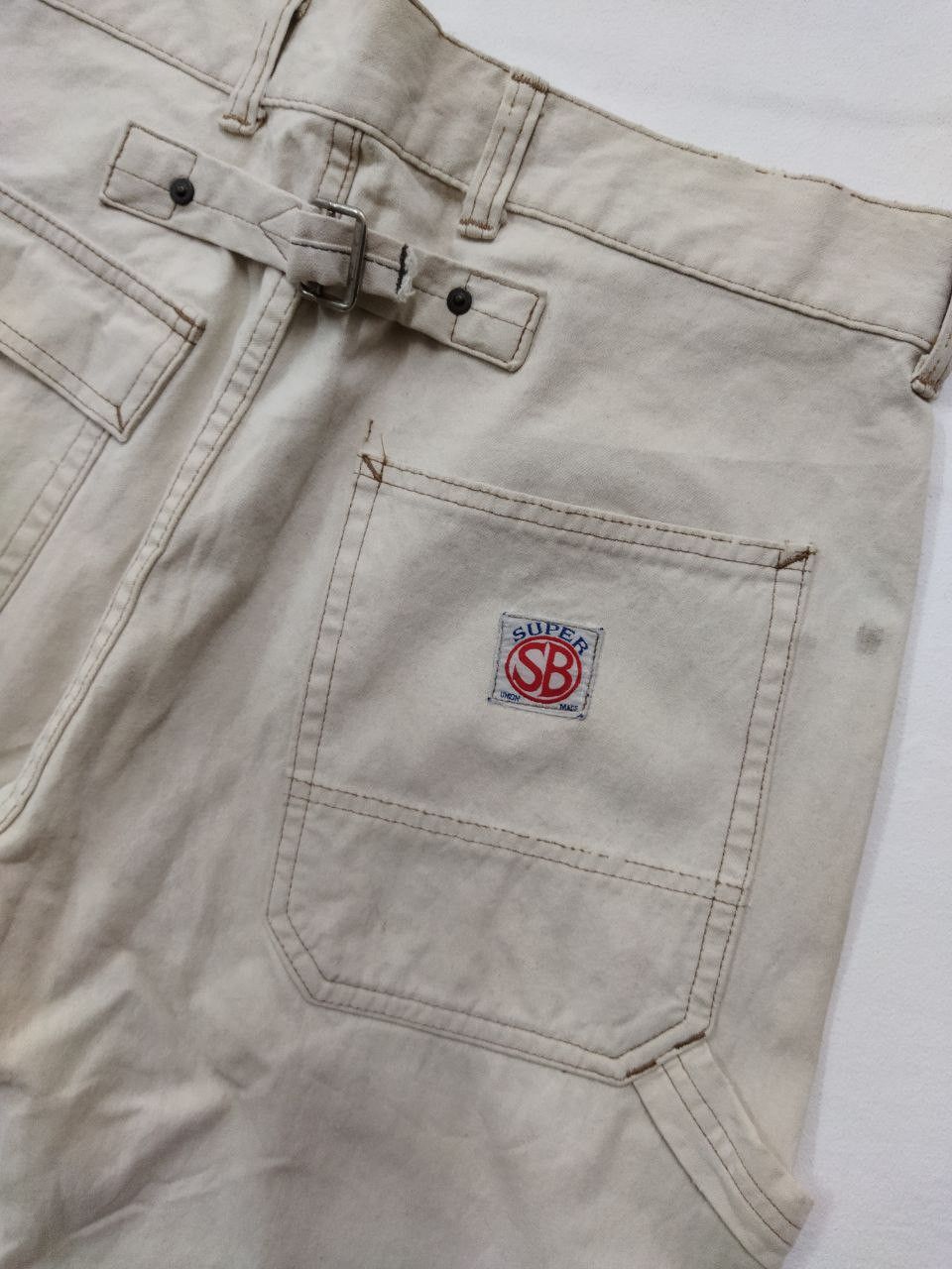 Pherrow's STORMYBLUE by PHERROW'S Double Knee Worker Jeans Size US 34 / EU 50 - 13 Thumbnail