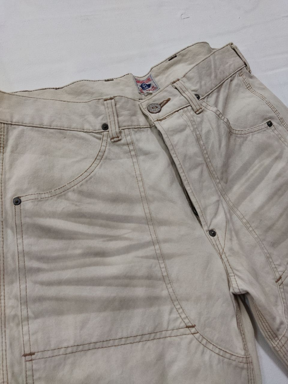 Pherrow's STORMYBLUE by PHERROW'S Double Knee Worker Jeans Size US 34 / EU 50 - 9 Thumbnail