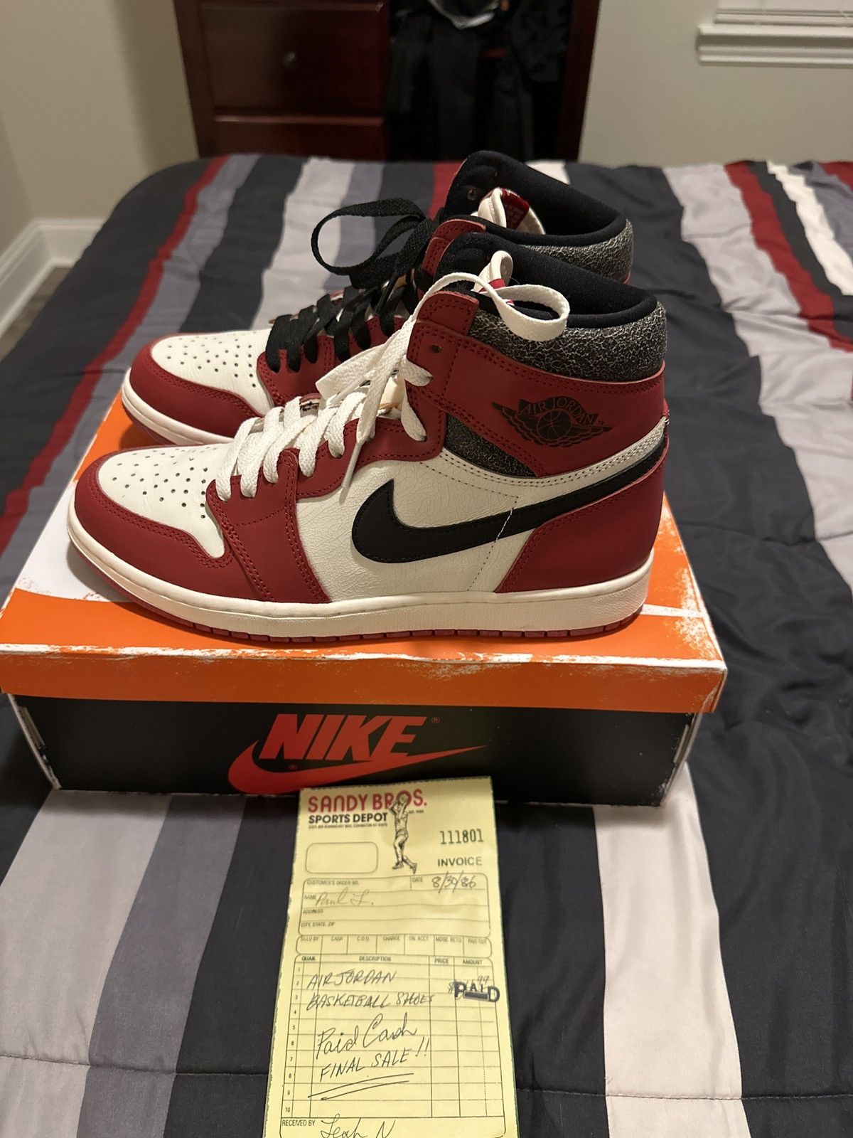 Jordan Brand × Nike Nike Air Jordan 1 Lost and Found | Grailed