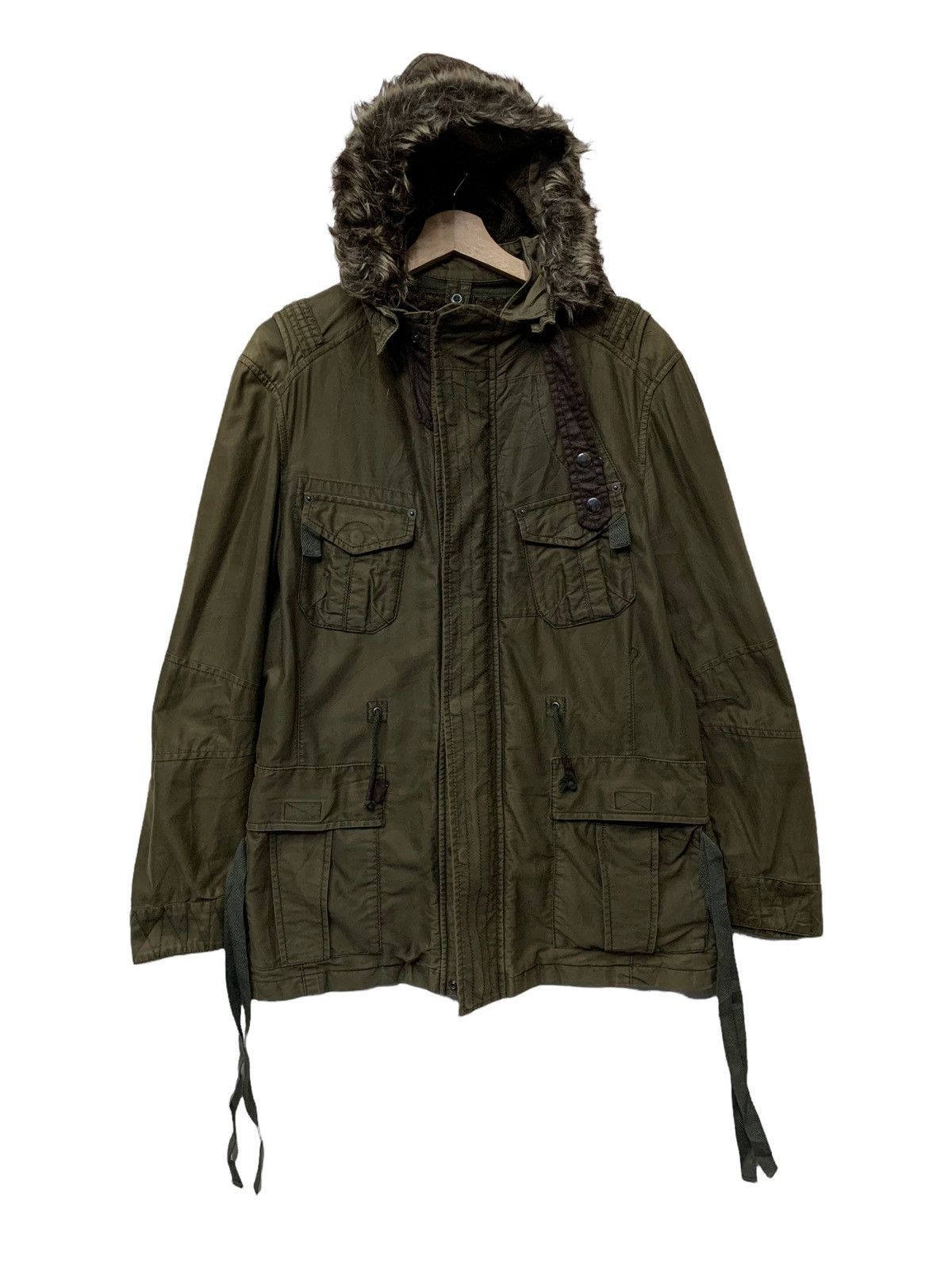 Japanese Brand × PPFM 🔥PPFM PARACHUTE MINK FUR PARKA JACKETS Size US L / EU 52-54 / 3 - 4 Thumbnail
