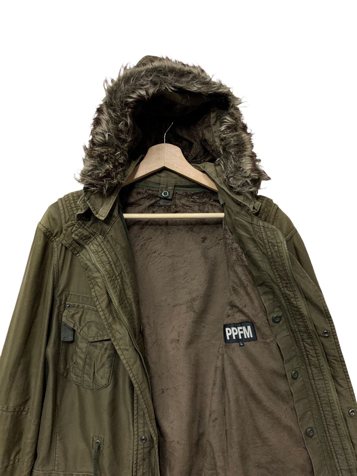 Japanese Brand × PPFM 🔥PPFM PARACHUTE MINK FUR PARKA JACKETS Size US L / EU 52-54 / 3 - 3 Thumbnail