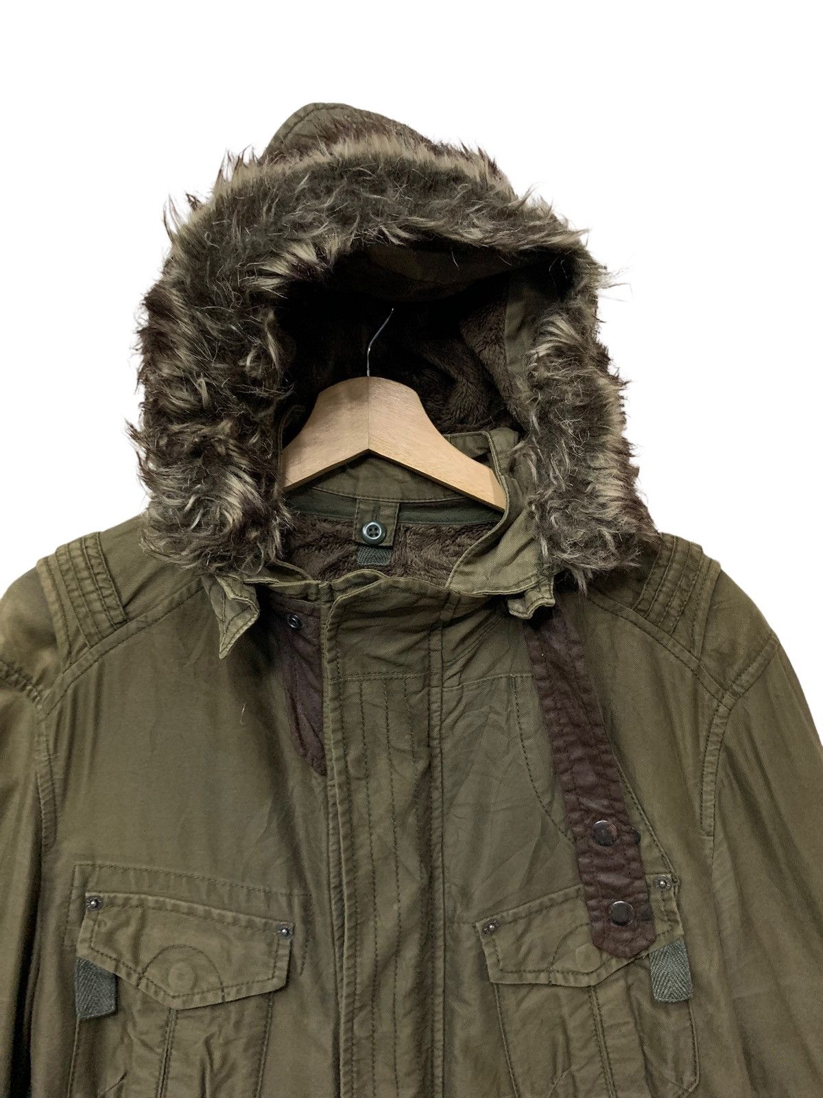 Japanese Brand × PPFM 🔥PPFM PARACHUTE MINK FUR PARKA JACKETS Size US L / EU 52-54 / 3 - 7 Thumbnail