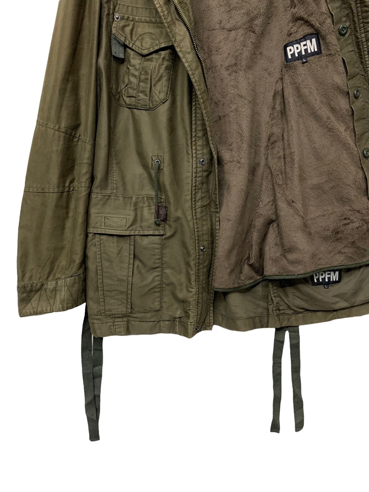 Japanese Brand × PPFM 🔥PPFM PARACHUTE MINK FUR PARKA JACKETS Size US L / EU 52-54 / 3 - 2 Thumbnail