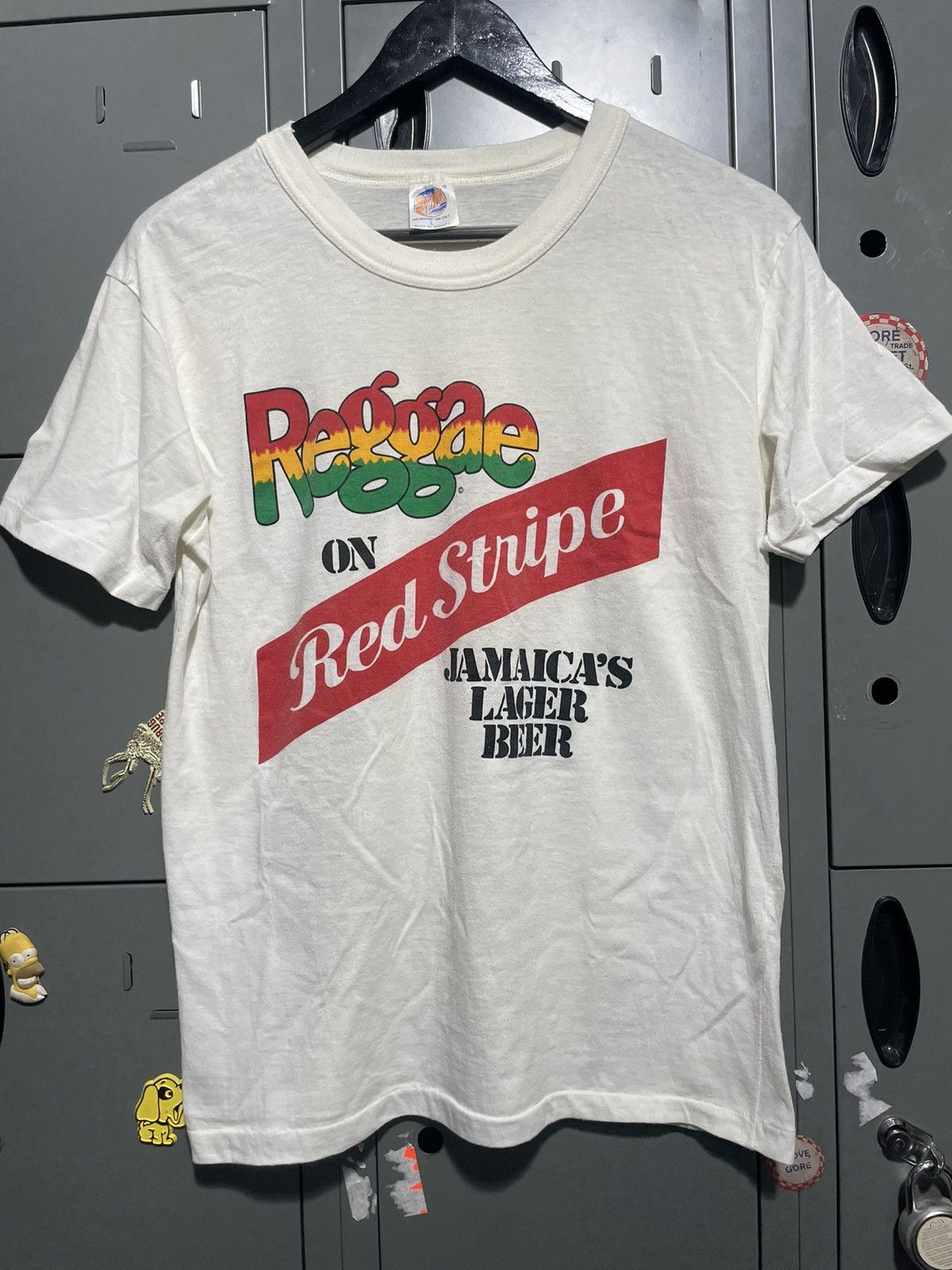 Vintage 80s Reggae on Red Stripe Jamaica lager peer promo vintage | Grailed