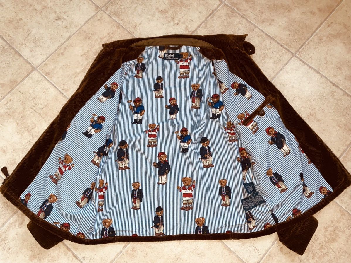 Palace × Polo Ralph Lauren 90s Polo Bear Corduroy Jacket Polo Sport Kith Size US L / EU 52-54 / 3 - 6 Thumbnail