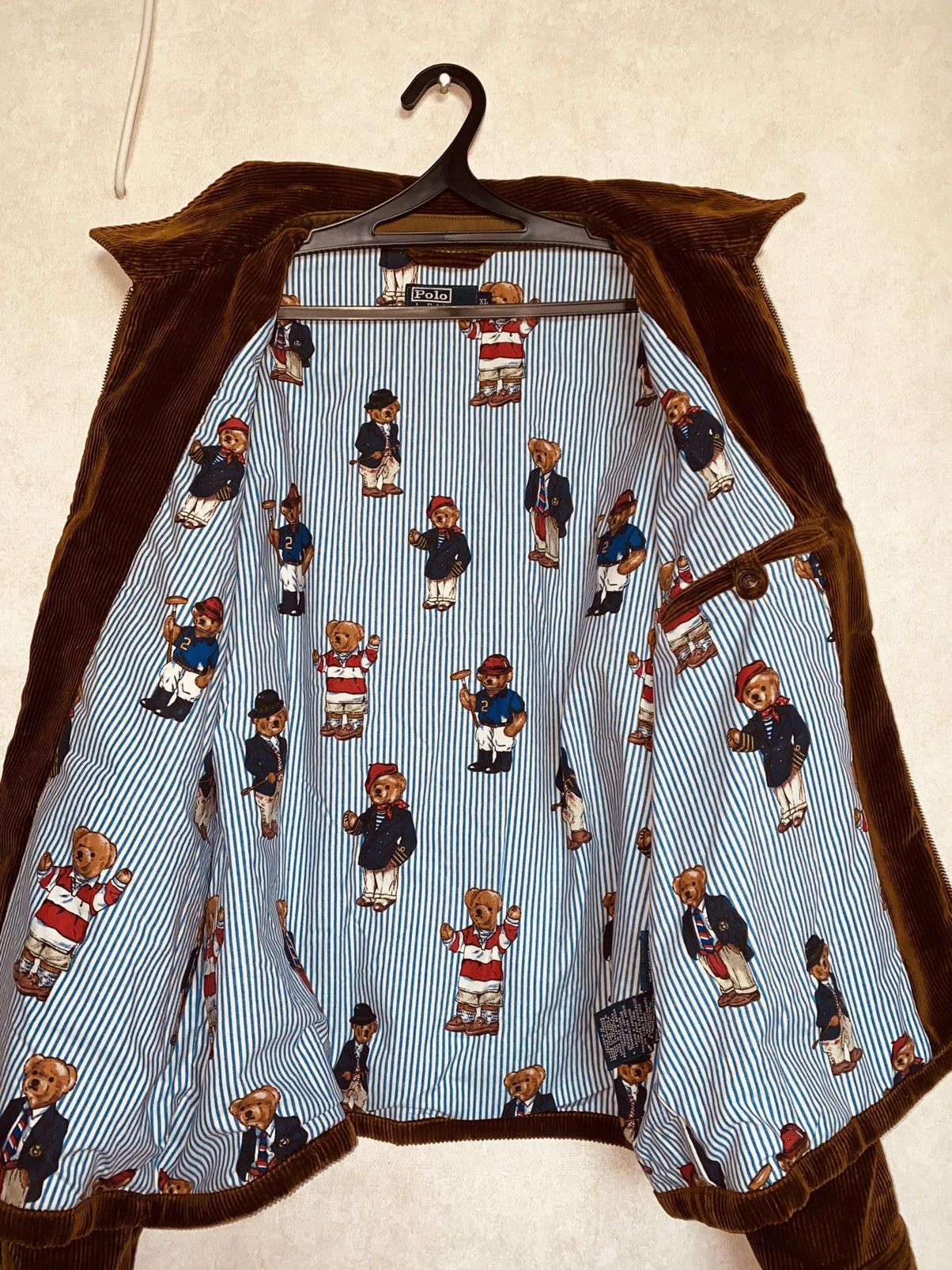 Palace × Polo Ralph Lauren 90s Polo Bear Corduroy Jacket Polo Sport Kith Size US L / EU 52-54 / 3 - 2 Thumbnail