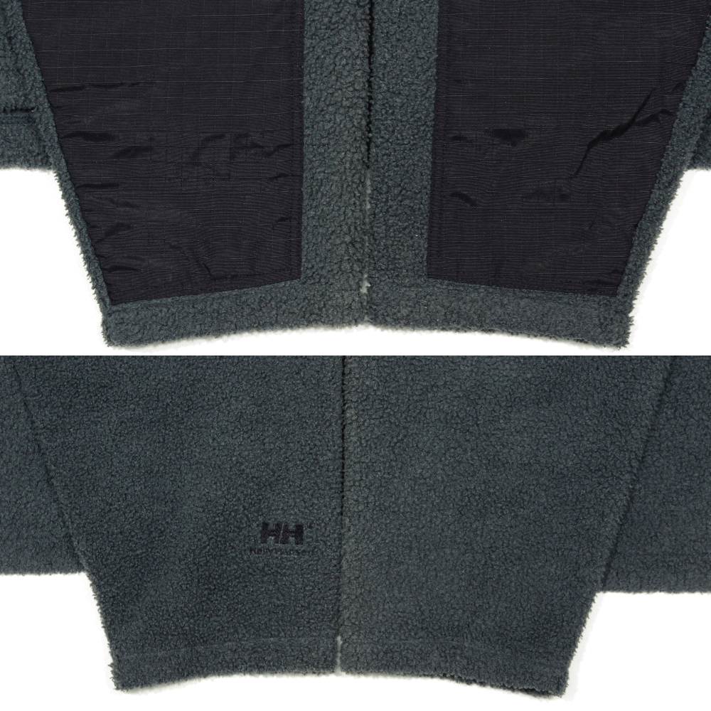 Helly Hansen 90S Logo Pile Fleece Baggy Jacket Vintage Size US L / EU 52-54 / 3 - 7 Thumbnail
