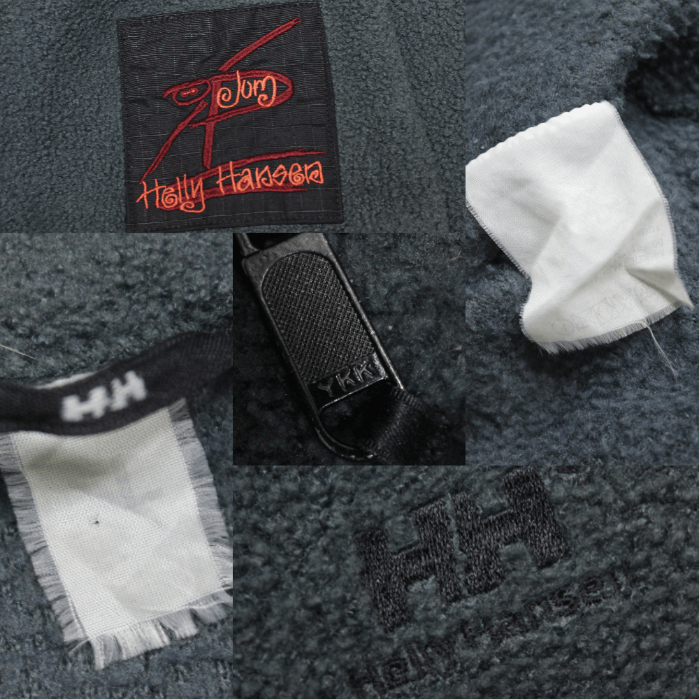 Helly Hansen 90S Logo Pile Fleece Baggy Jacket Vintage Size US L / EU 52-54 / 3 - 10 Thumbnail