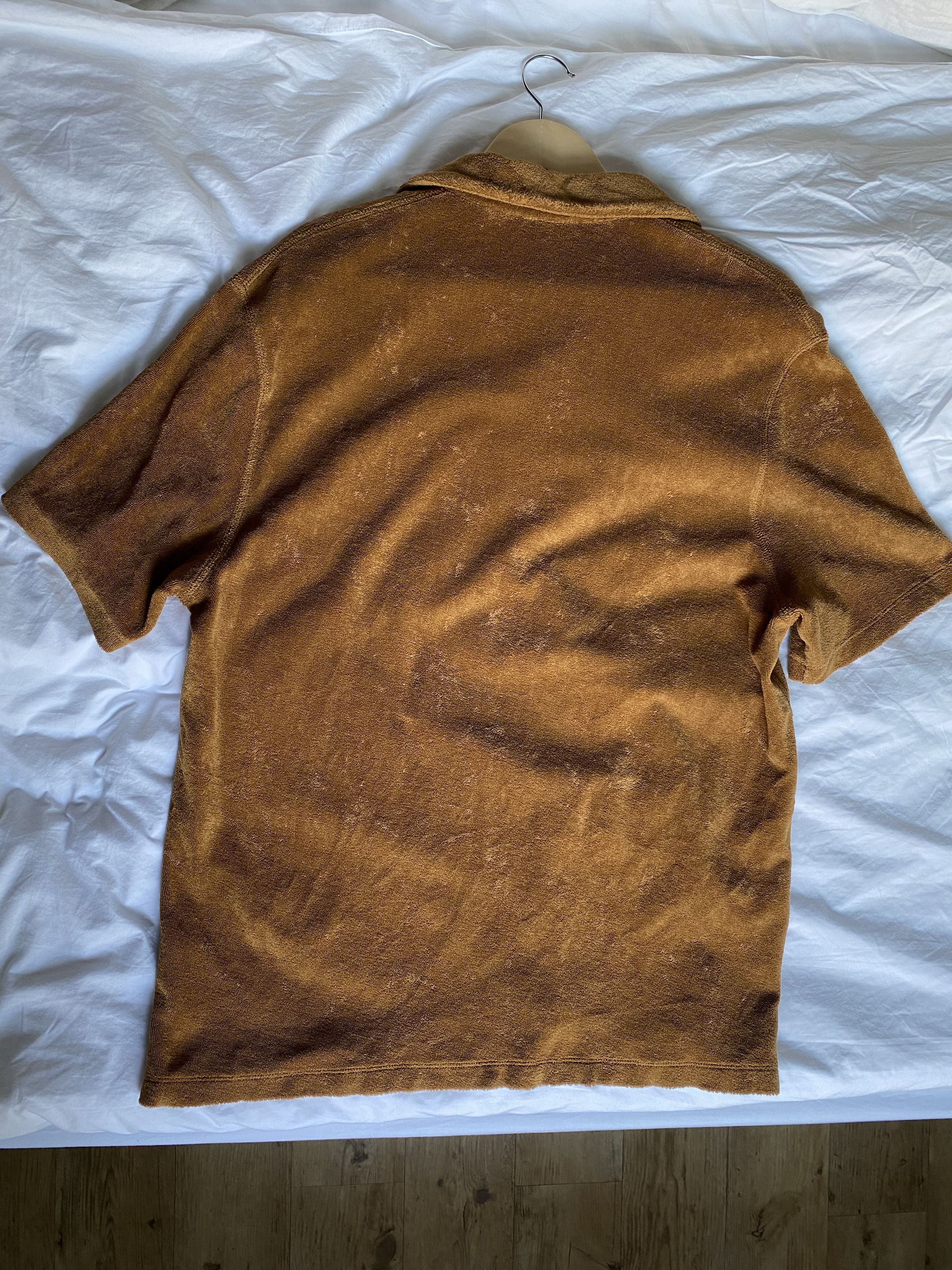 Cos Loose Polo T-Shirt Organic Cotton Frottee XL Size US XL / EU 56 / 4 - 6 Thumbnail