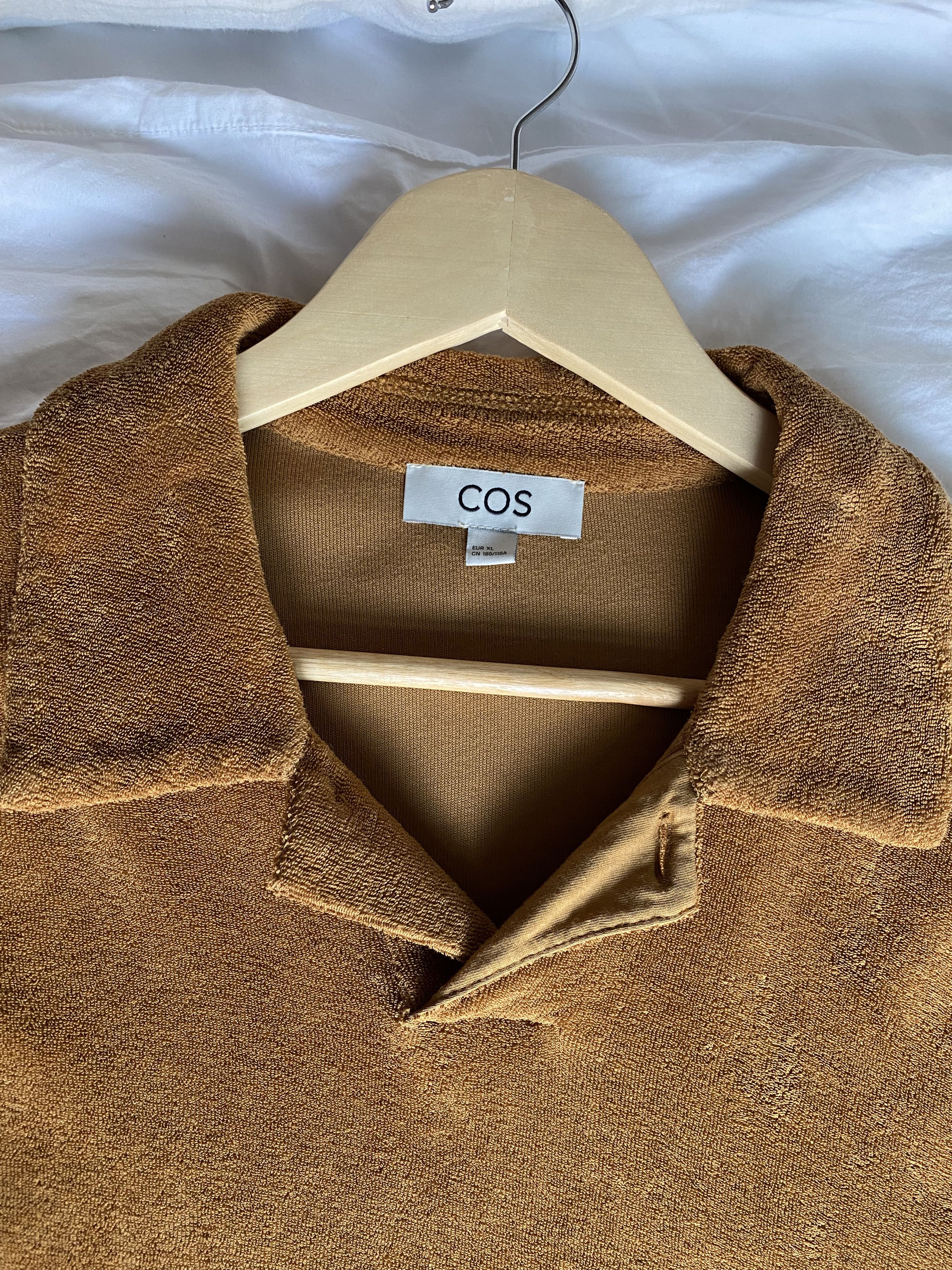 Cos Loose Polo T-Shirt Organic Cotton Frottee XL Size US XL / EU 56 / 4 - 3 Thumbnail