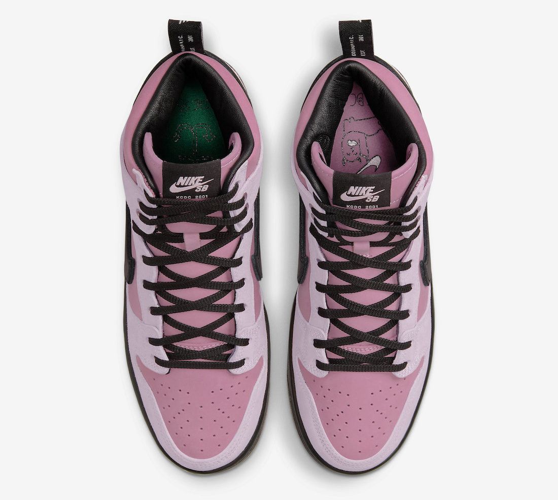 Nike Nike SB Dunk High Premium QS KCDC DH7742 600 - Size 10.5 Size US 10.5 / EU 43-44 - 4 Thumbnail