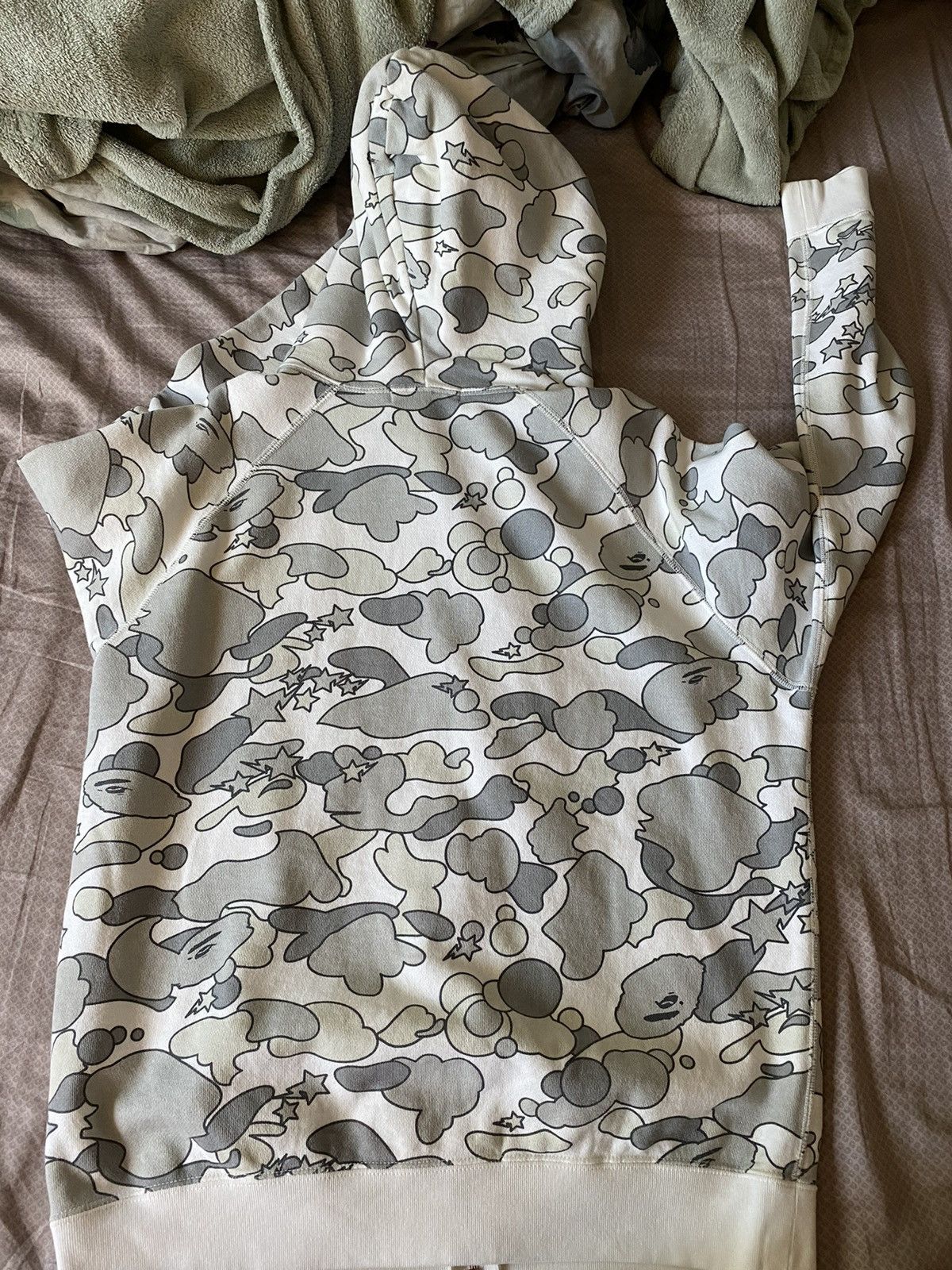 Bape 2008 Star Camo Full Zip Hoodie Size US M / EU 48-50 / 2 - 3 Thumbnail