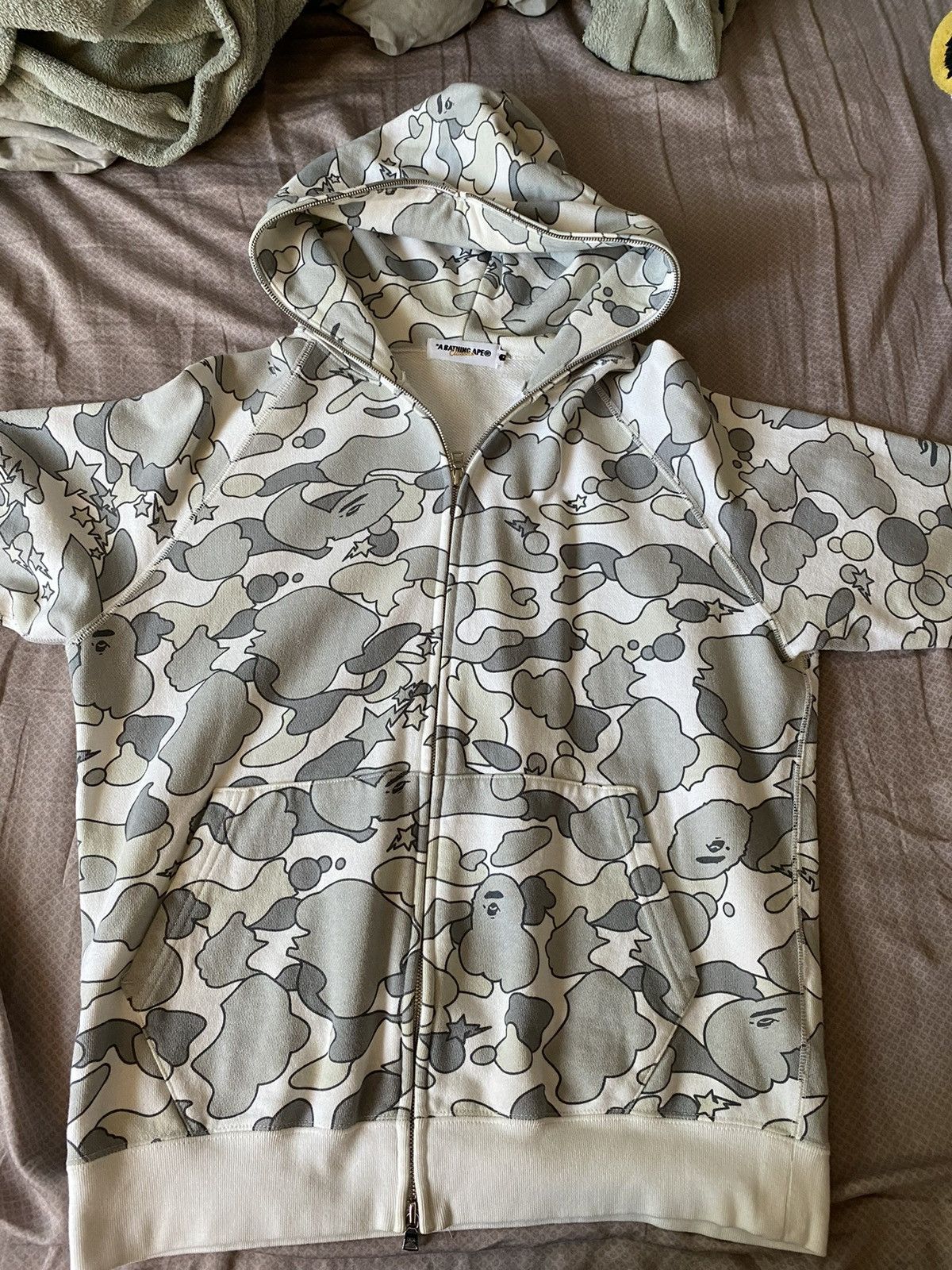 Bape 2008 Star Camo Full Zip Hoodie Size US M / EU 48-50 / 2 - 2 Thumbnail