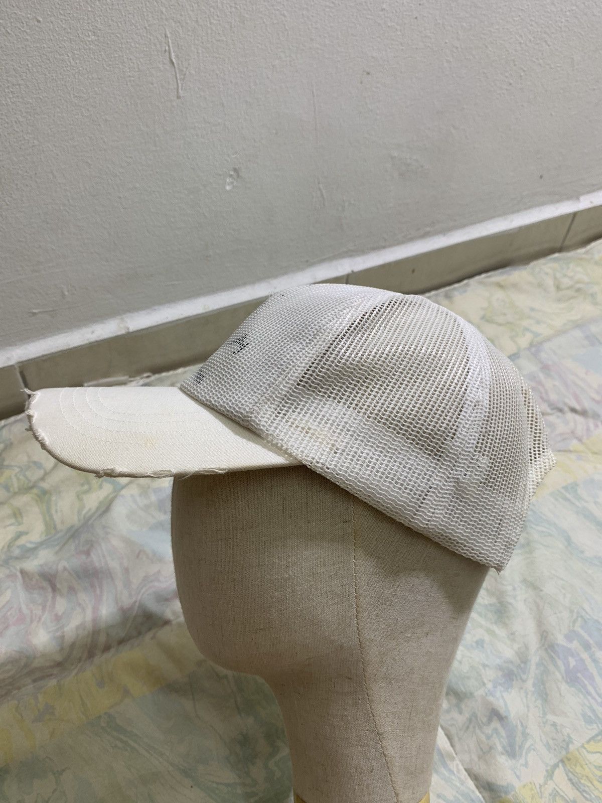 Seditionaries Trucker hat reproduct NYC skull design distressed hat Size ONE SIZE - 9 Thumbnail