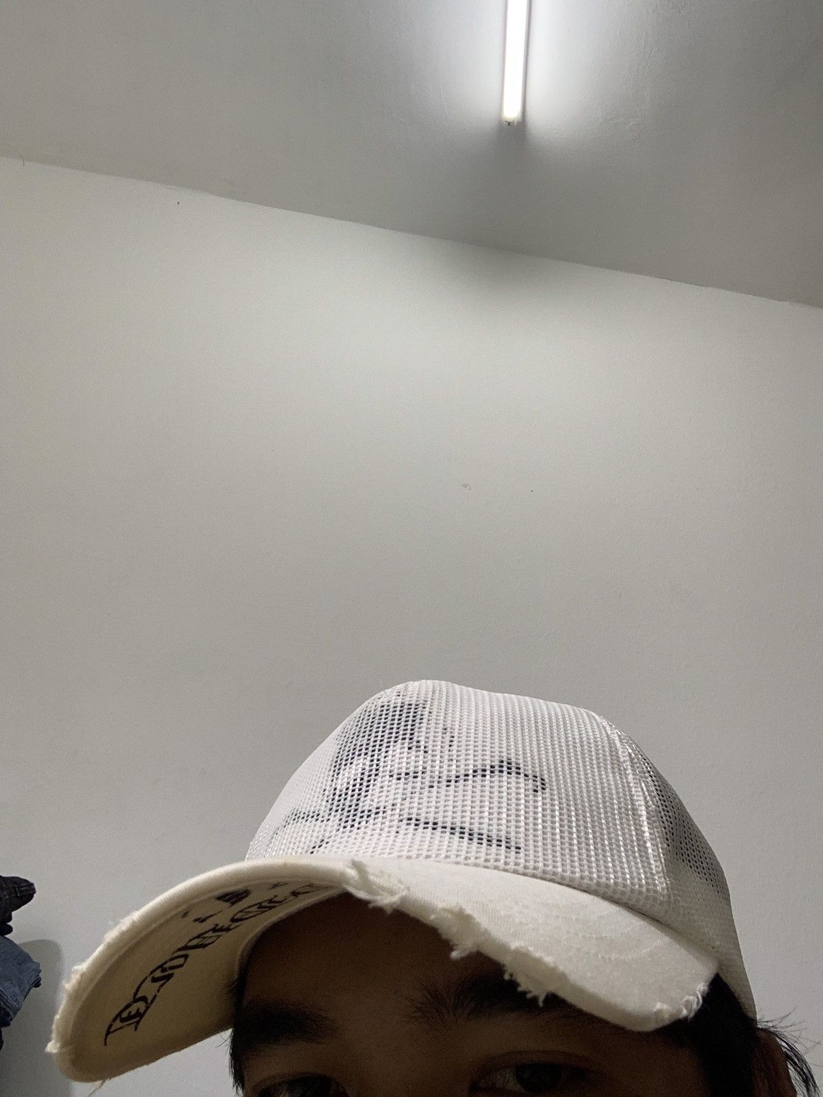 Seditionaries Trucker hat reproduct NYC skull design distressed hat Size ONE SIZE - 15 Thumbnail