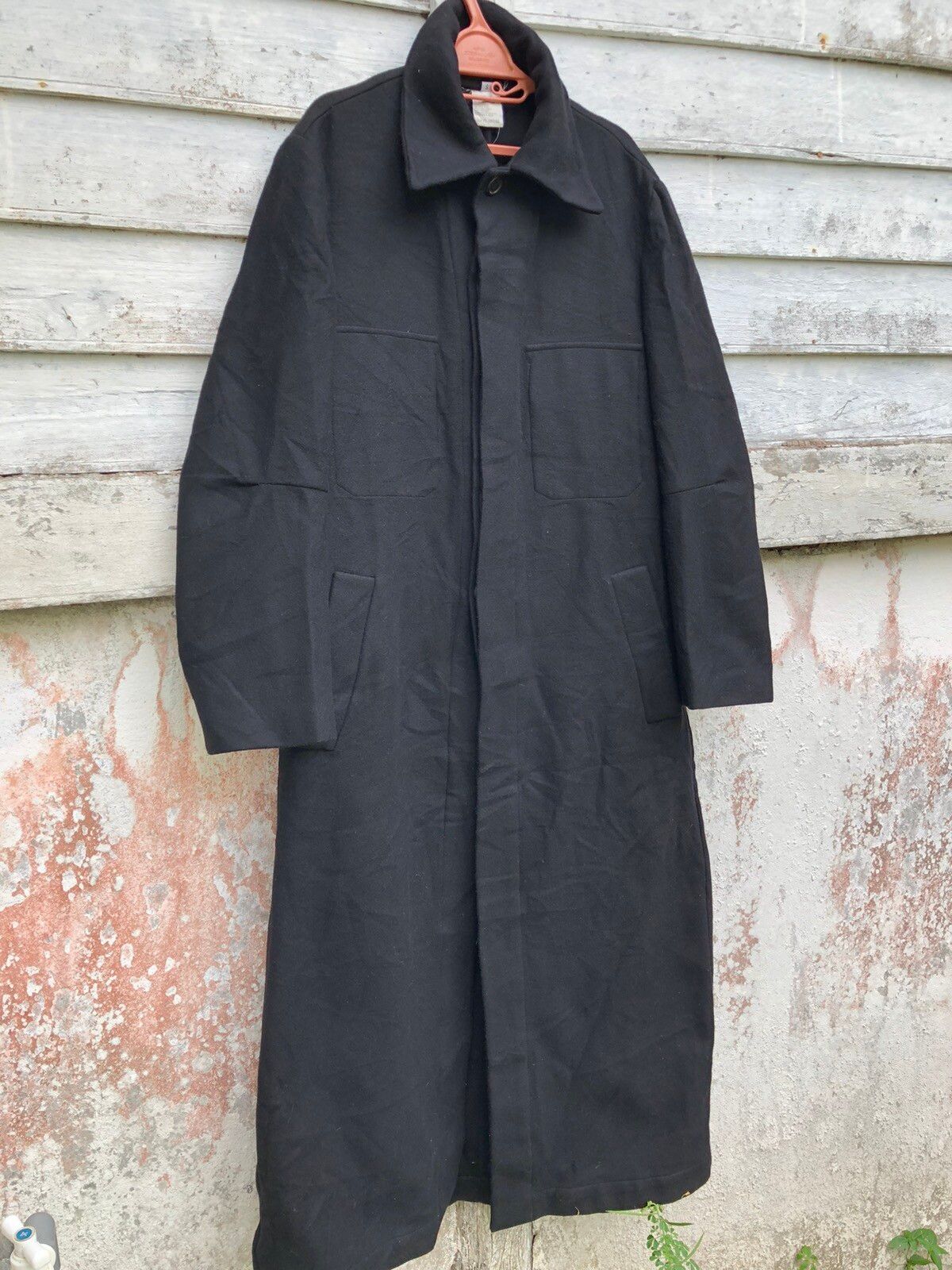 Ann Demeulemeester 💥Archived 💥Ann Demeulemeester Wool Overcoat Man In S Size US S / EU 44-46 / 1 - 3 Thumbnail