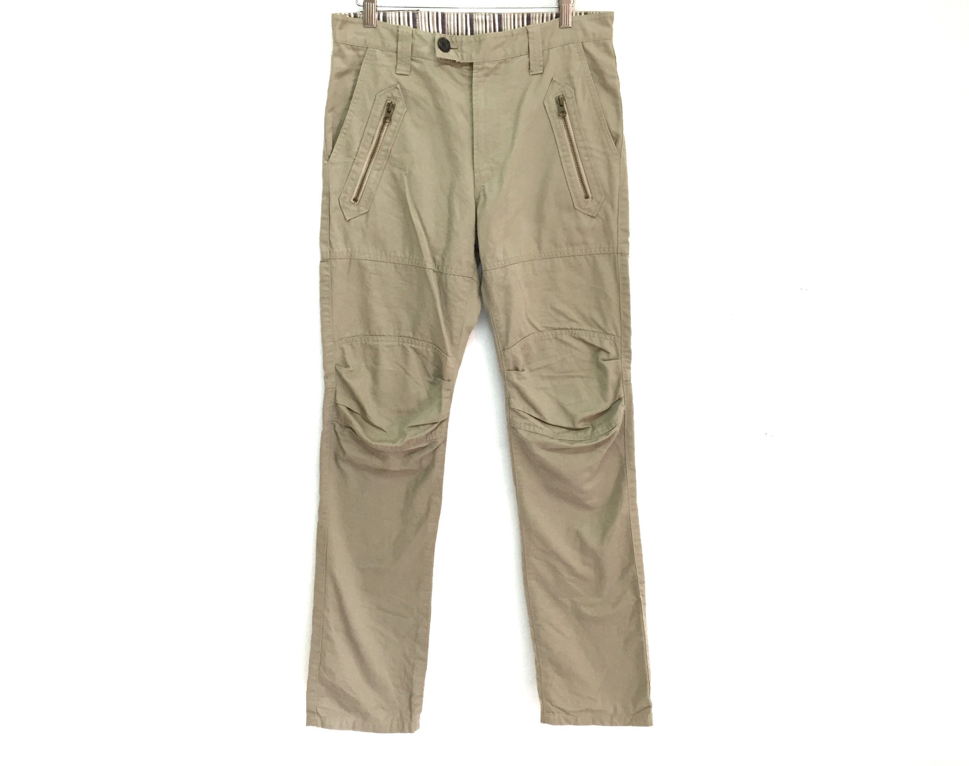 Japanese Brand × PPFM multipocket double knee rider herringbone Pants Size US 31 - 2 Thumbnail