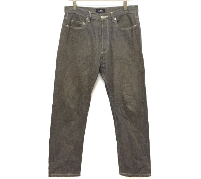 A.P.C. RAW denim selvedge Brown denim Size US 31 - 2 Thumbnail